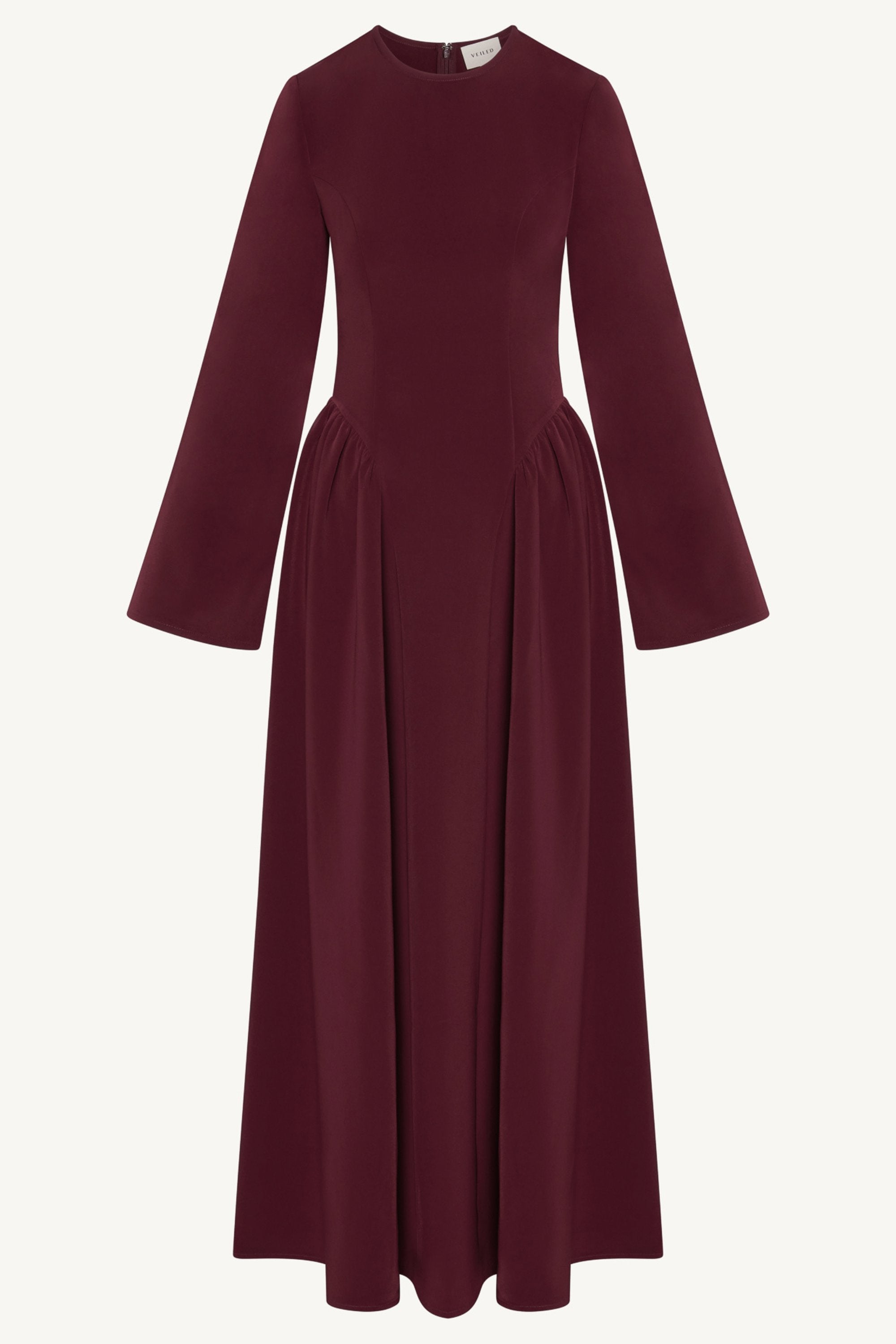 Kendall Maxi Dress - Cherry Lacquer Abayas Veiled