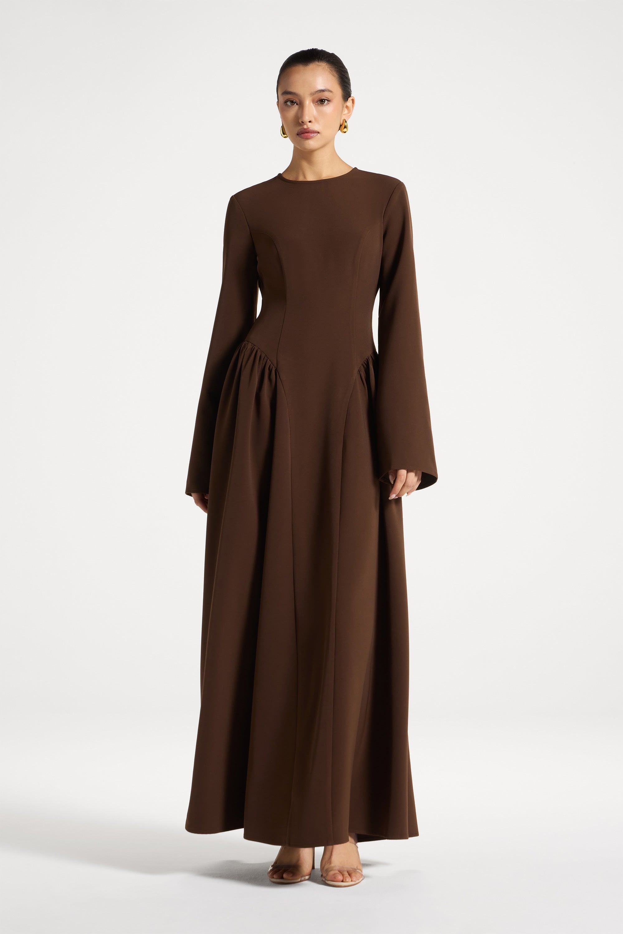 chinese dress ladies Petal and Pup Women's Kendall Maxi Halterneck Dress