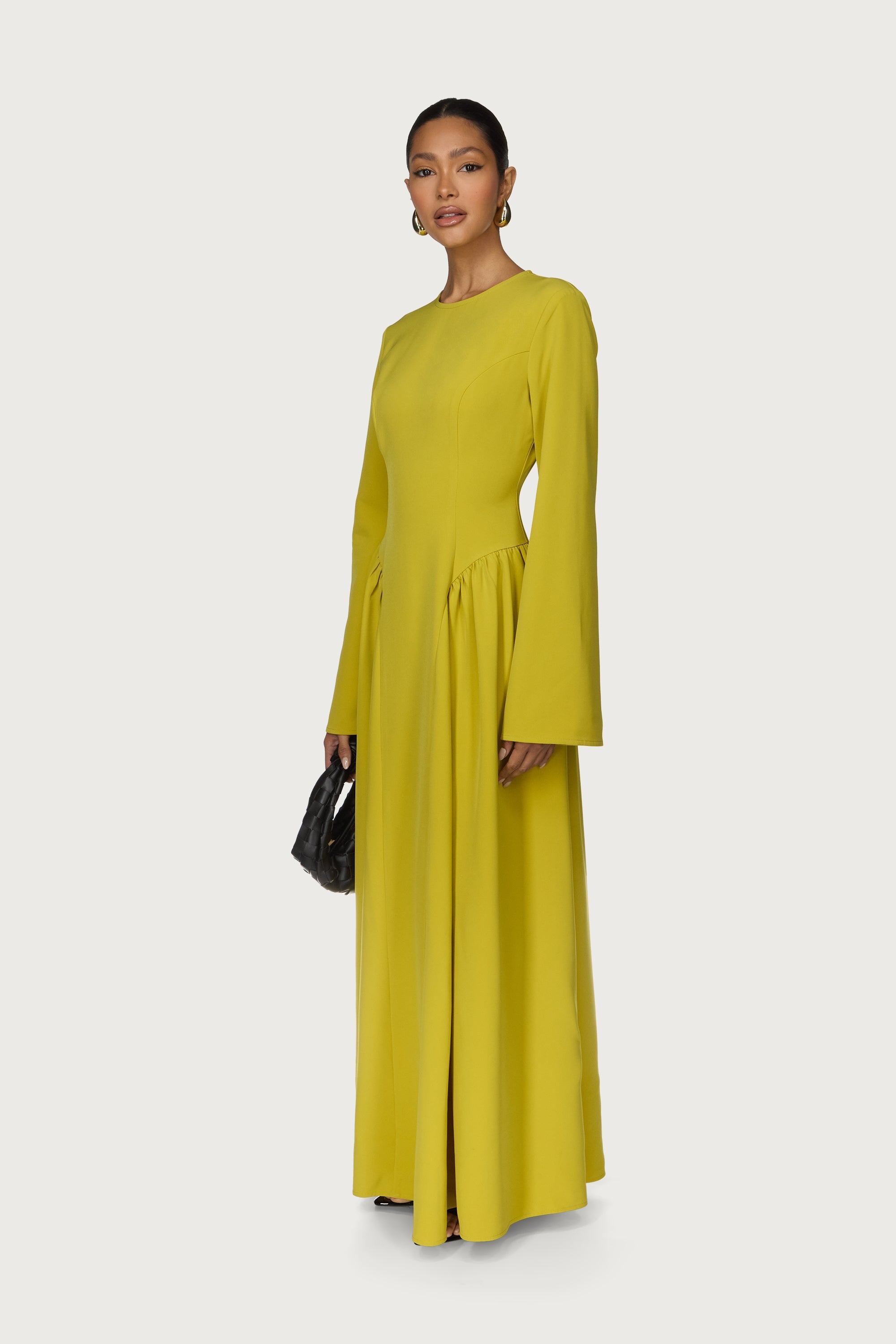 Kendall Maxi Dress - Golden Kiwi Abayas Veiled