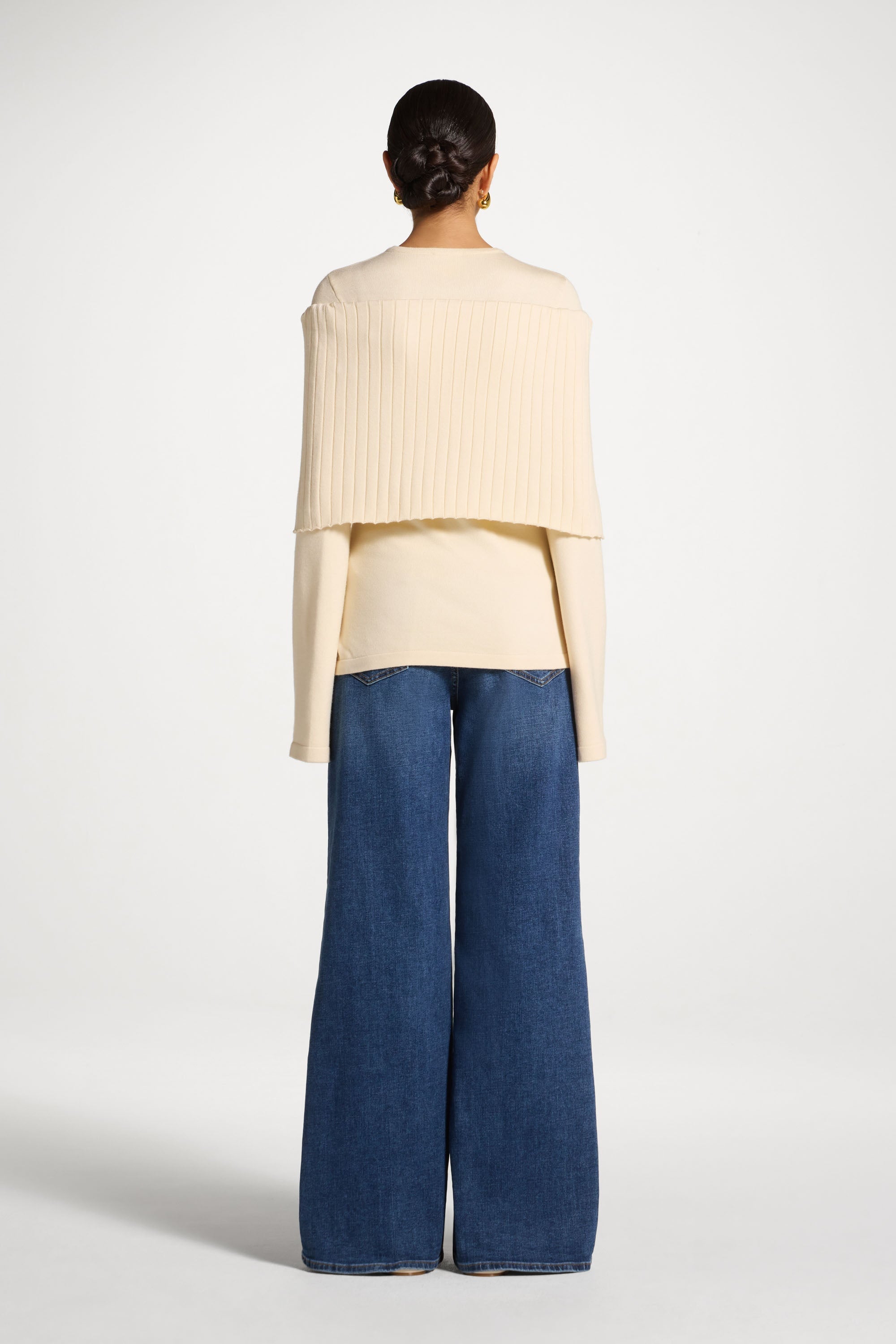 Knit Drape Top - Moonlight Abayas Veiled