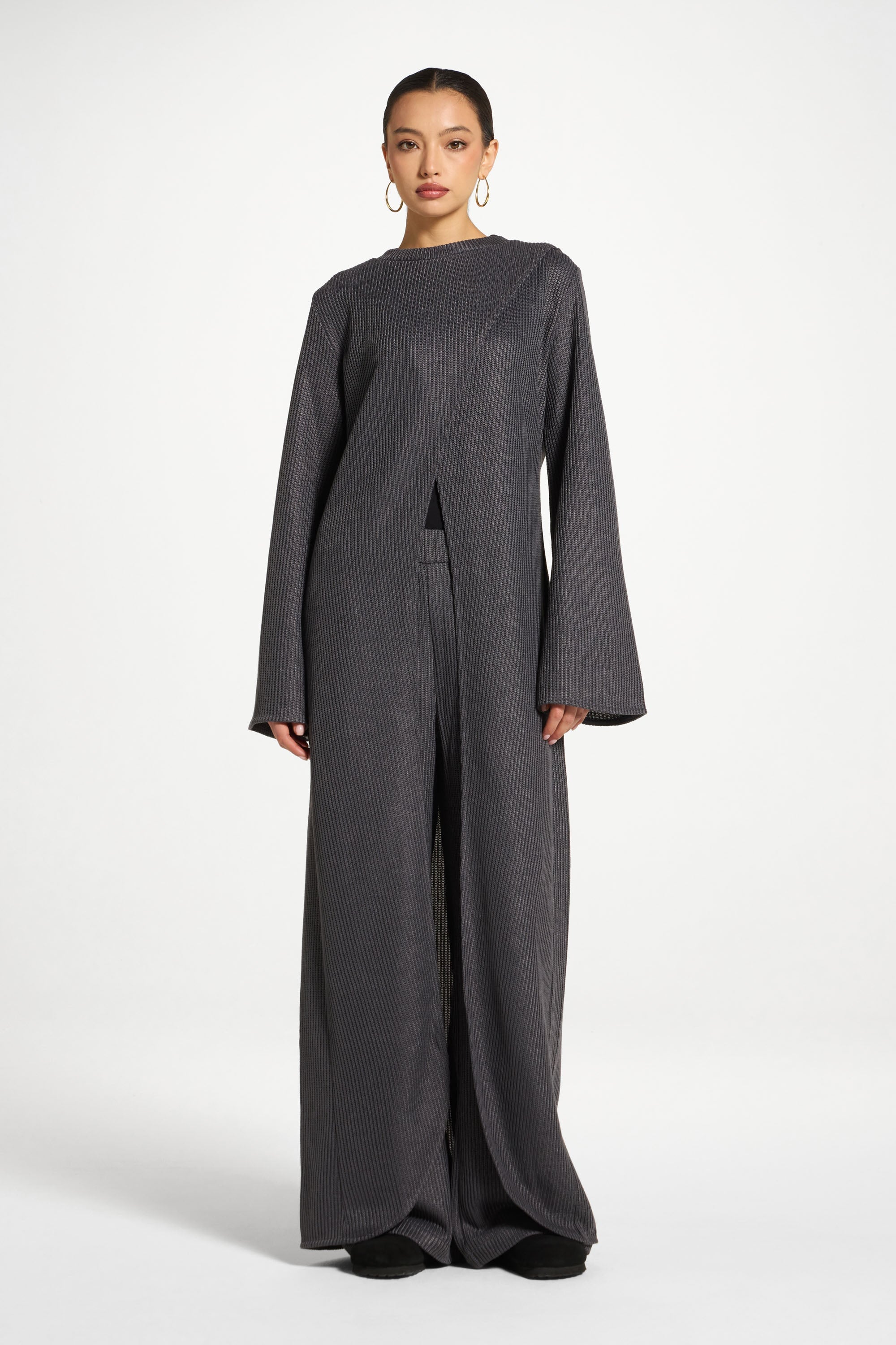 Knit Tunic & Pants Set - Iron Abayas Veiled