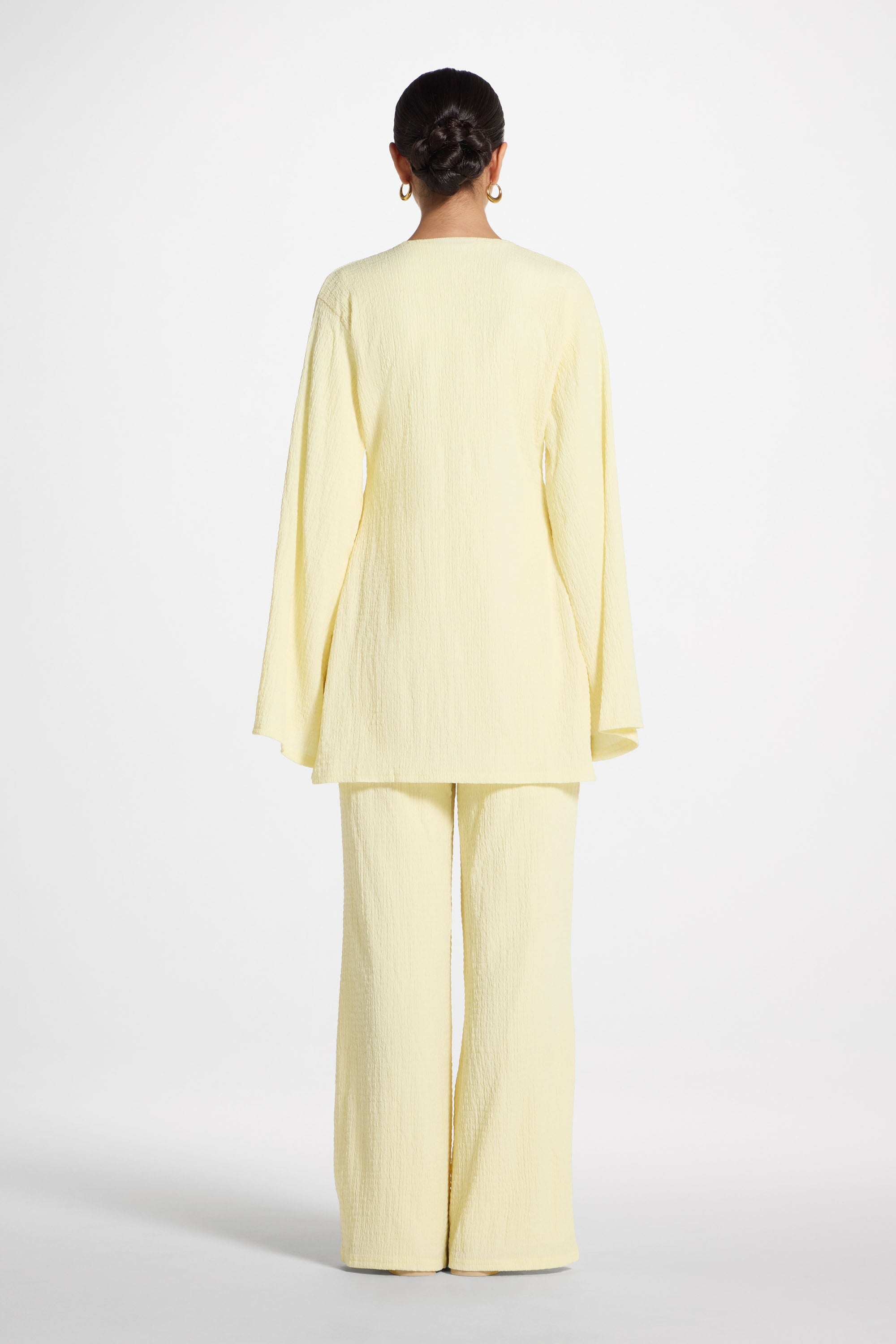 Layla Matching Top & Pants Set - Limon Abayas Veiled