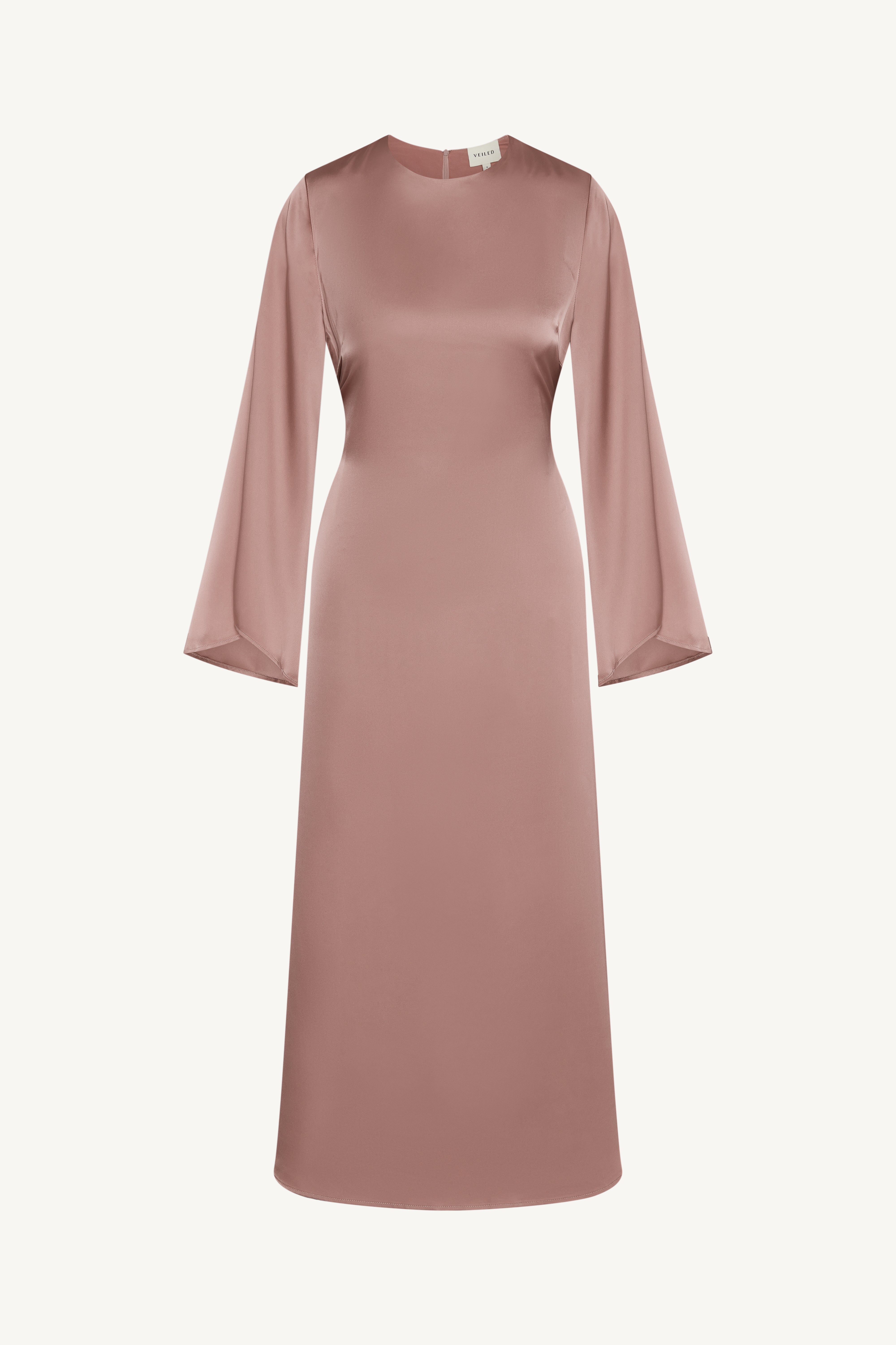 Layla Maxi Dress - Desert Mauve Abayas Veiled