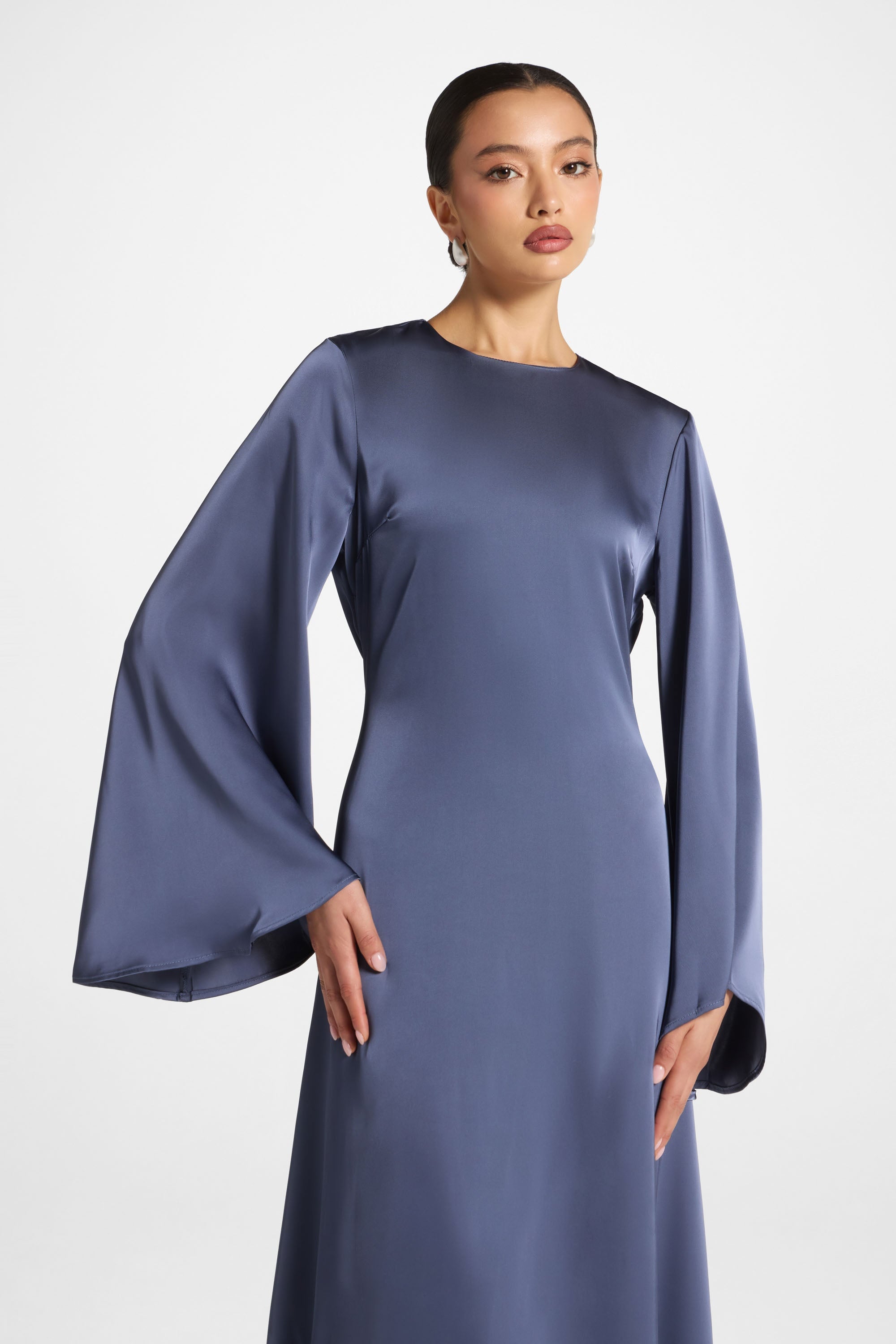 Layla Maxi Dress - Dusk Abayas Veiled