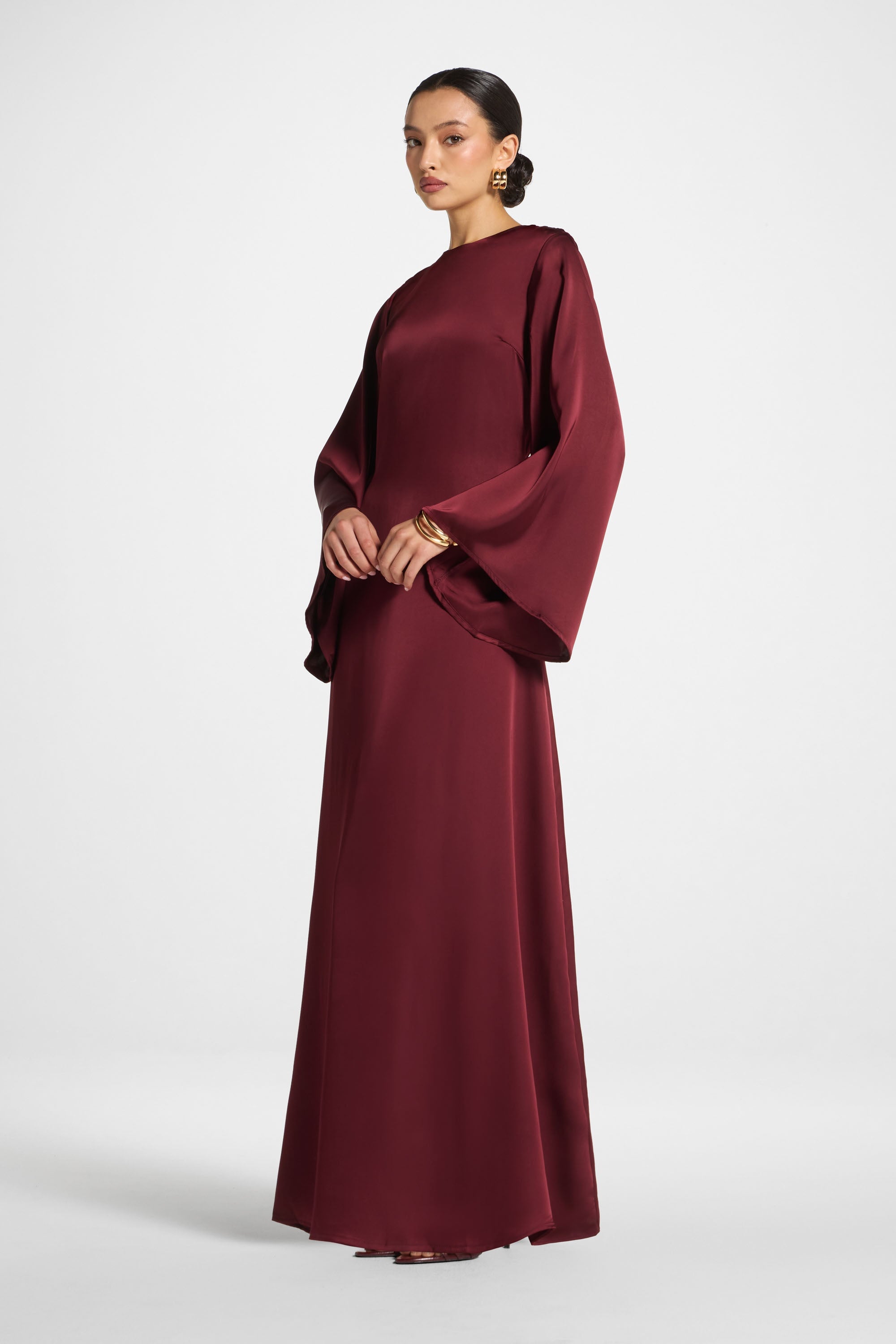 Layla Maxi Dress - Pomegranate Abayas Veiled