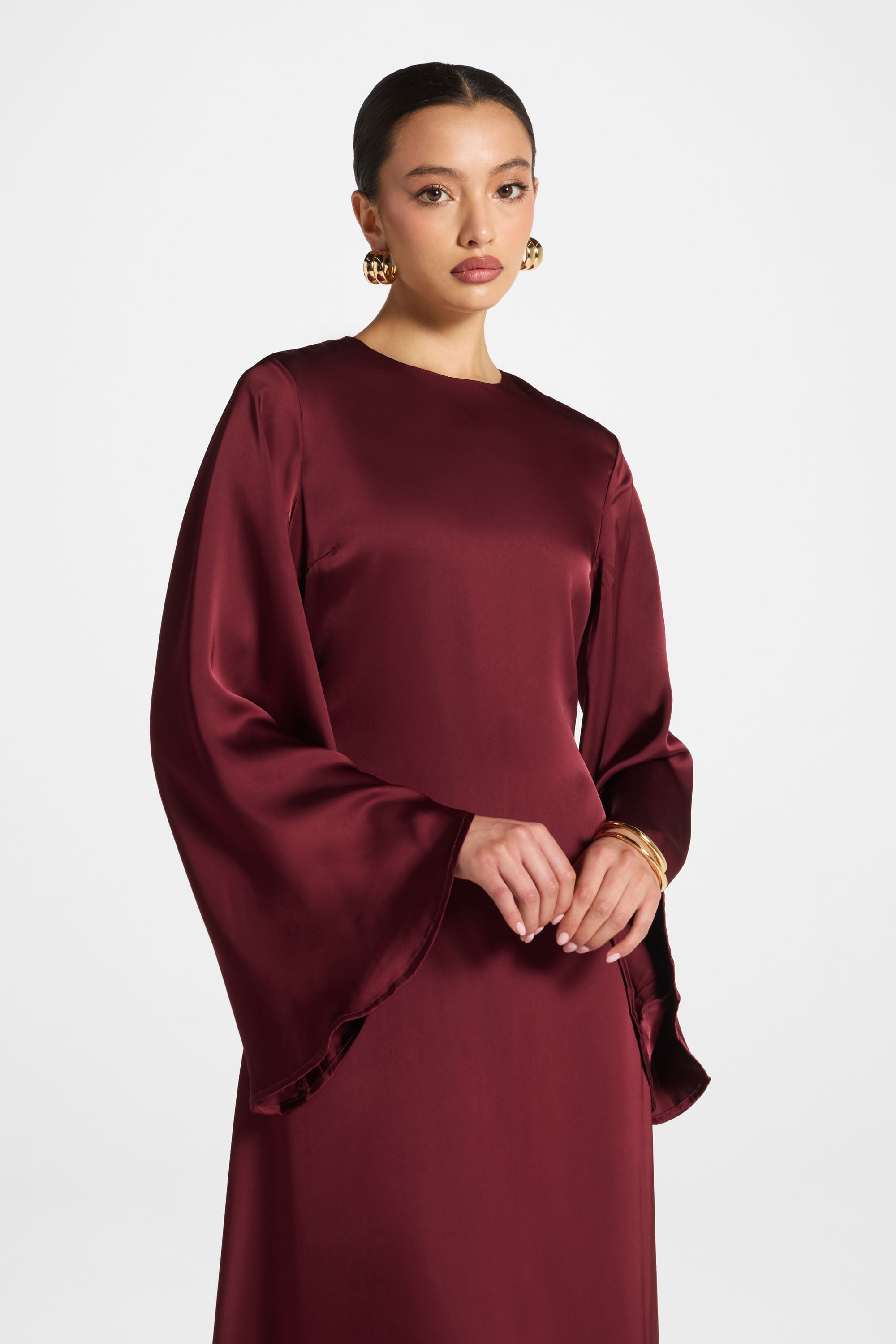 Layla Maxi Dress - Pomegranate Abayas Veiled