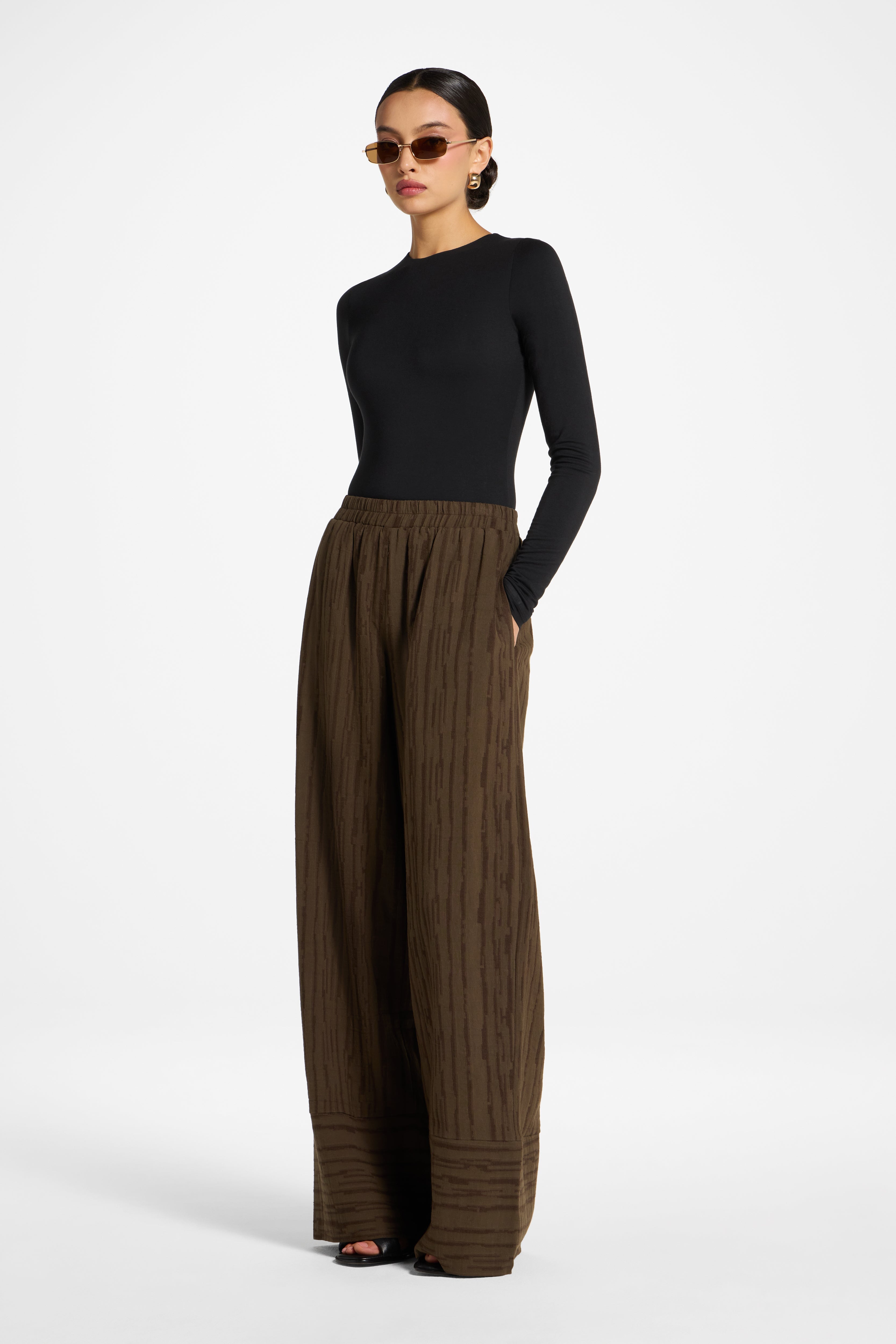 Linen Wide Leg Pants - Boulder Abayas Veiled