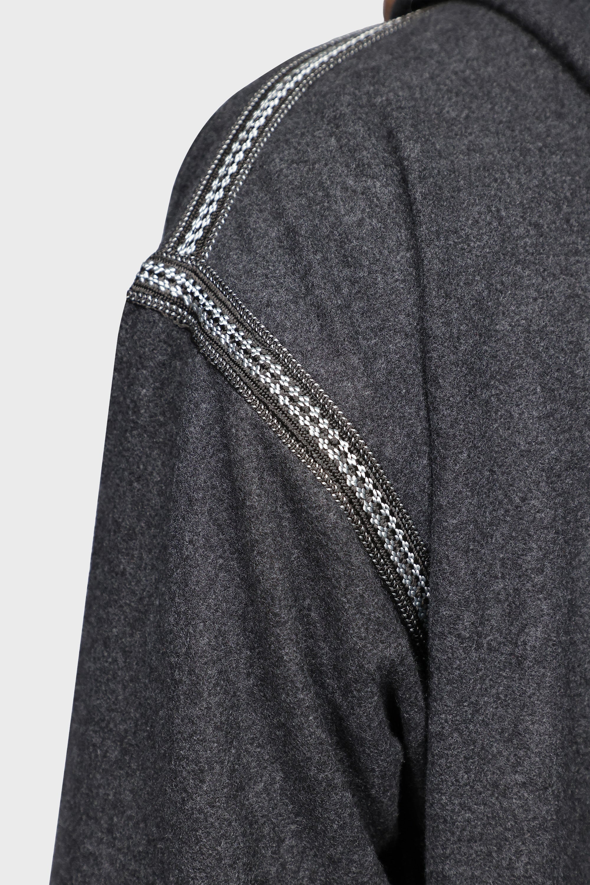 Liverpool Hooded Moroccan Thobe - Dark Grey Mens Veiled