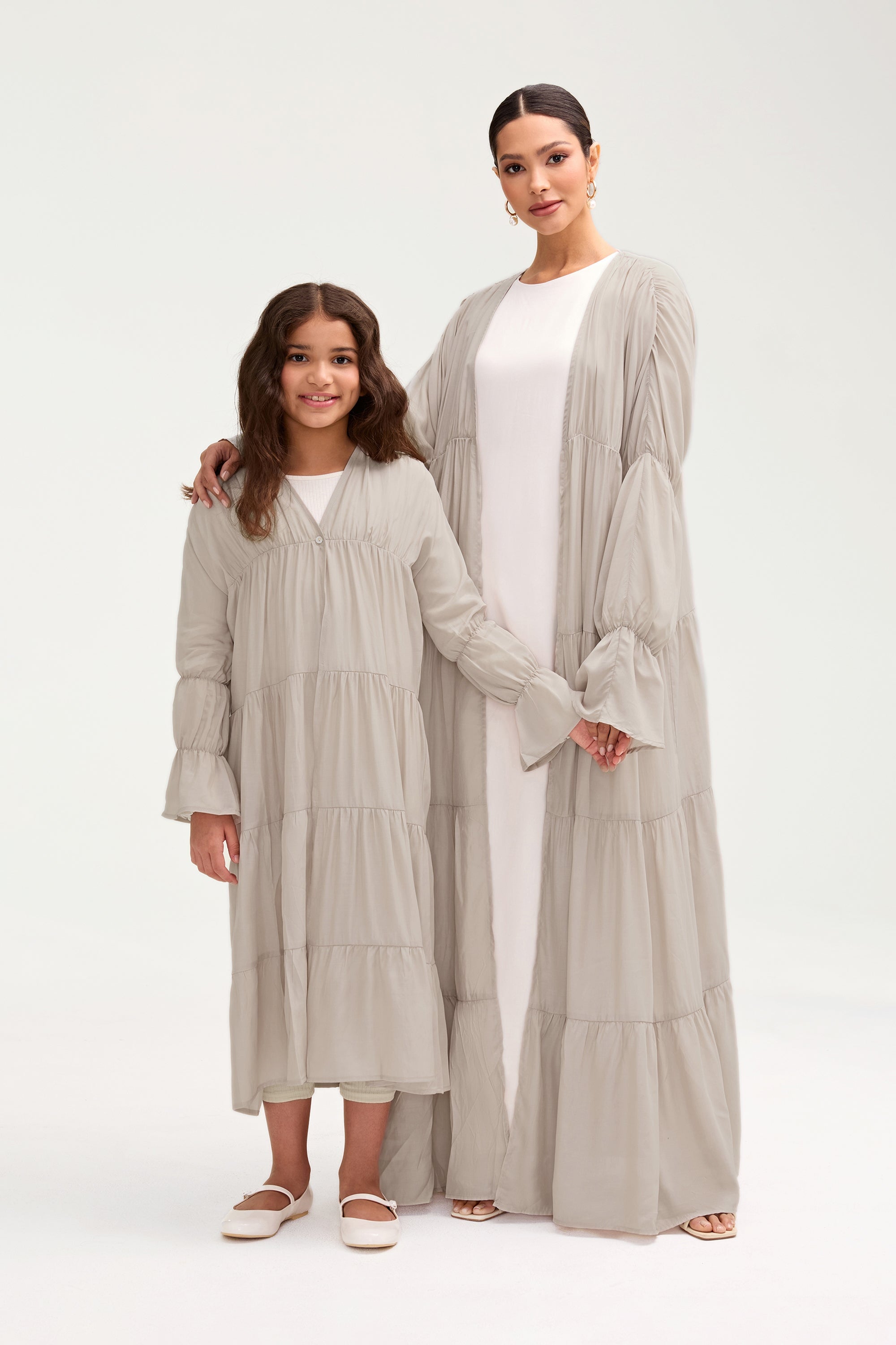 Malika Abaya - Cloud (Girls) Clothing Veiled 