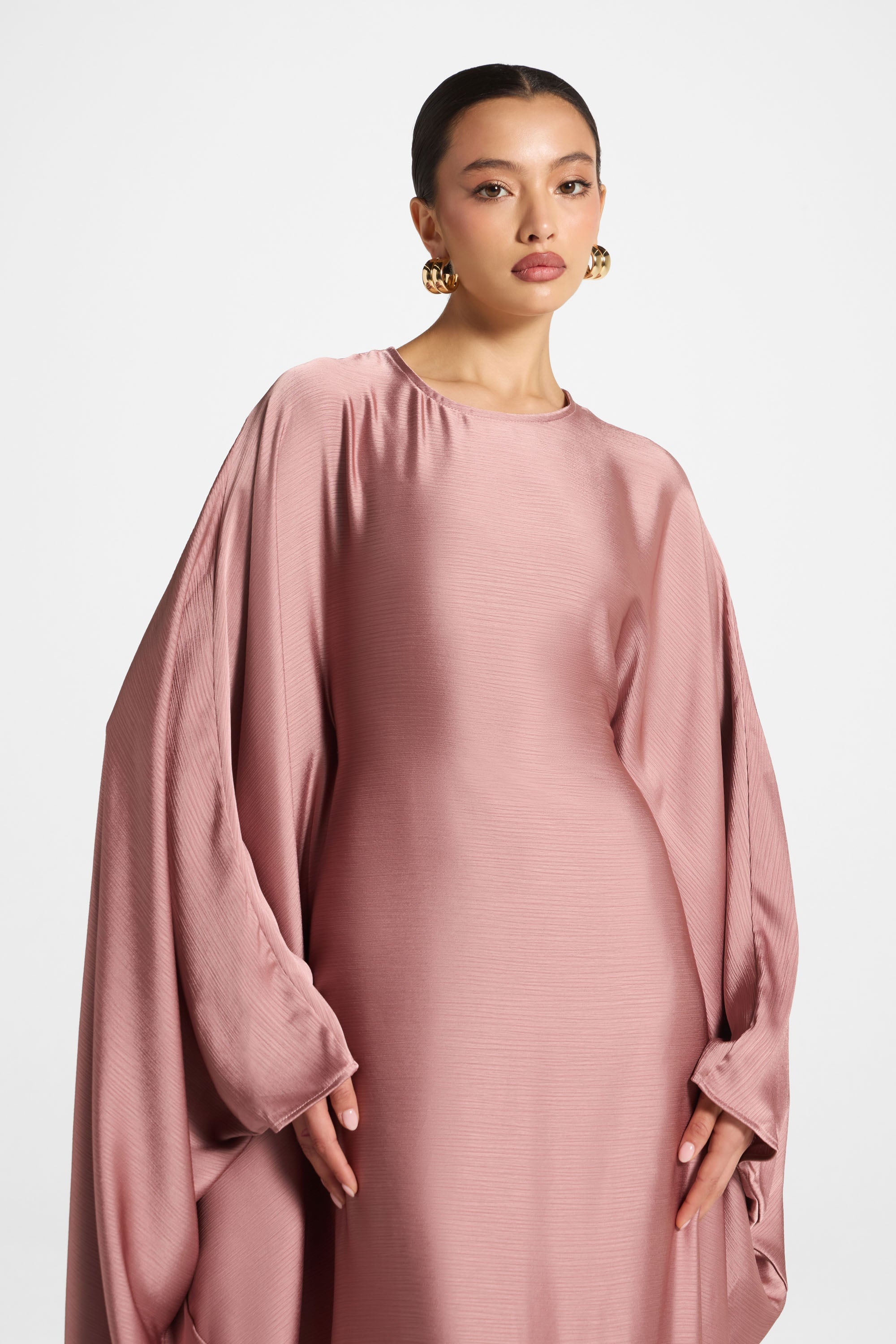 Maria Butterfly Abaya - Desert Mauve Abayas Veiled