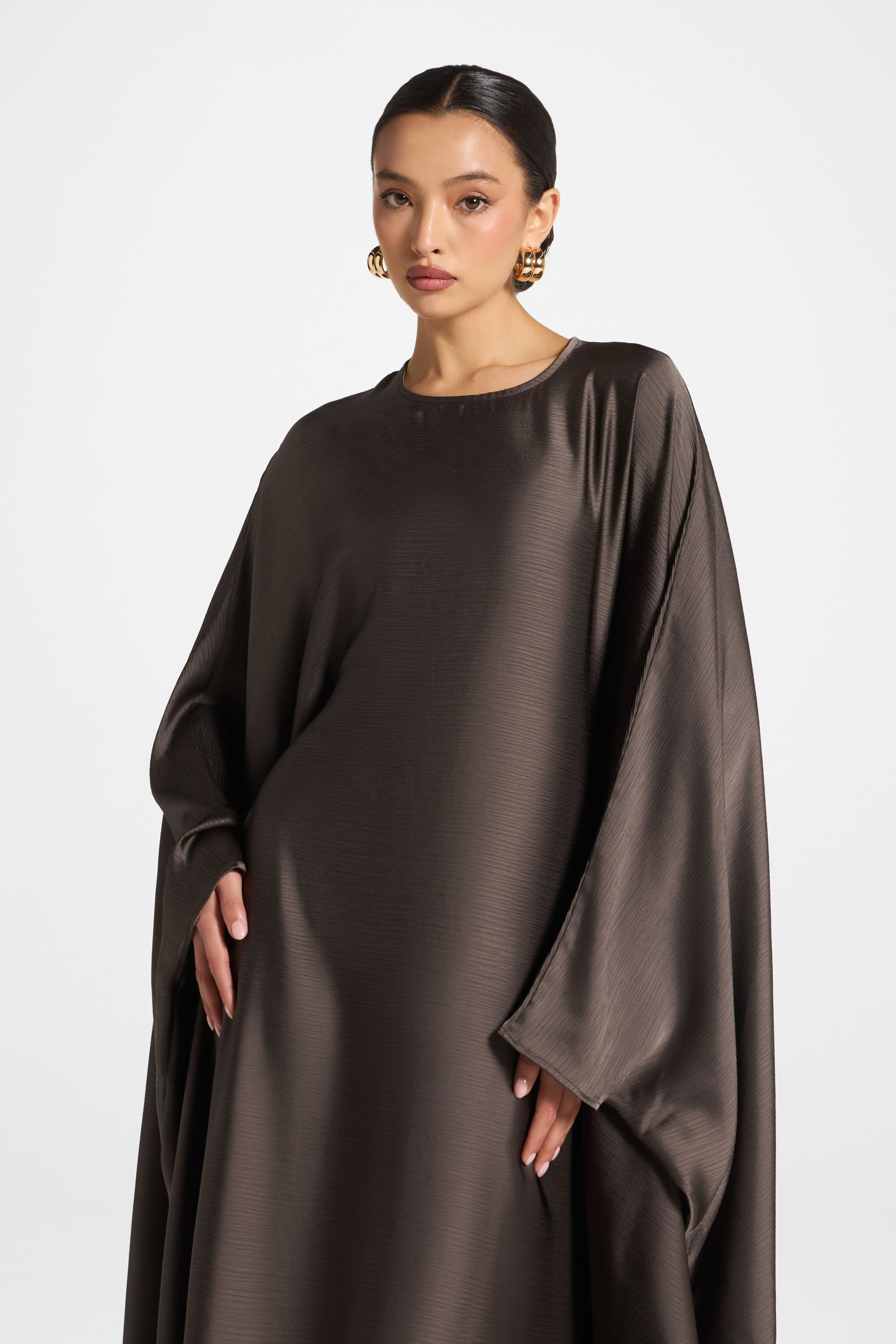 Maria Butterfly Abaya - Iron Abayas Veiled