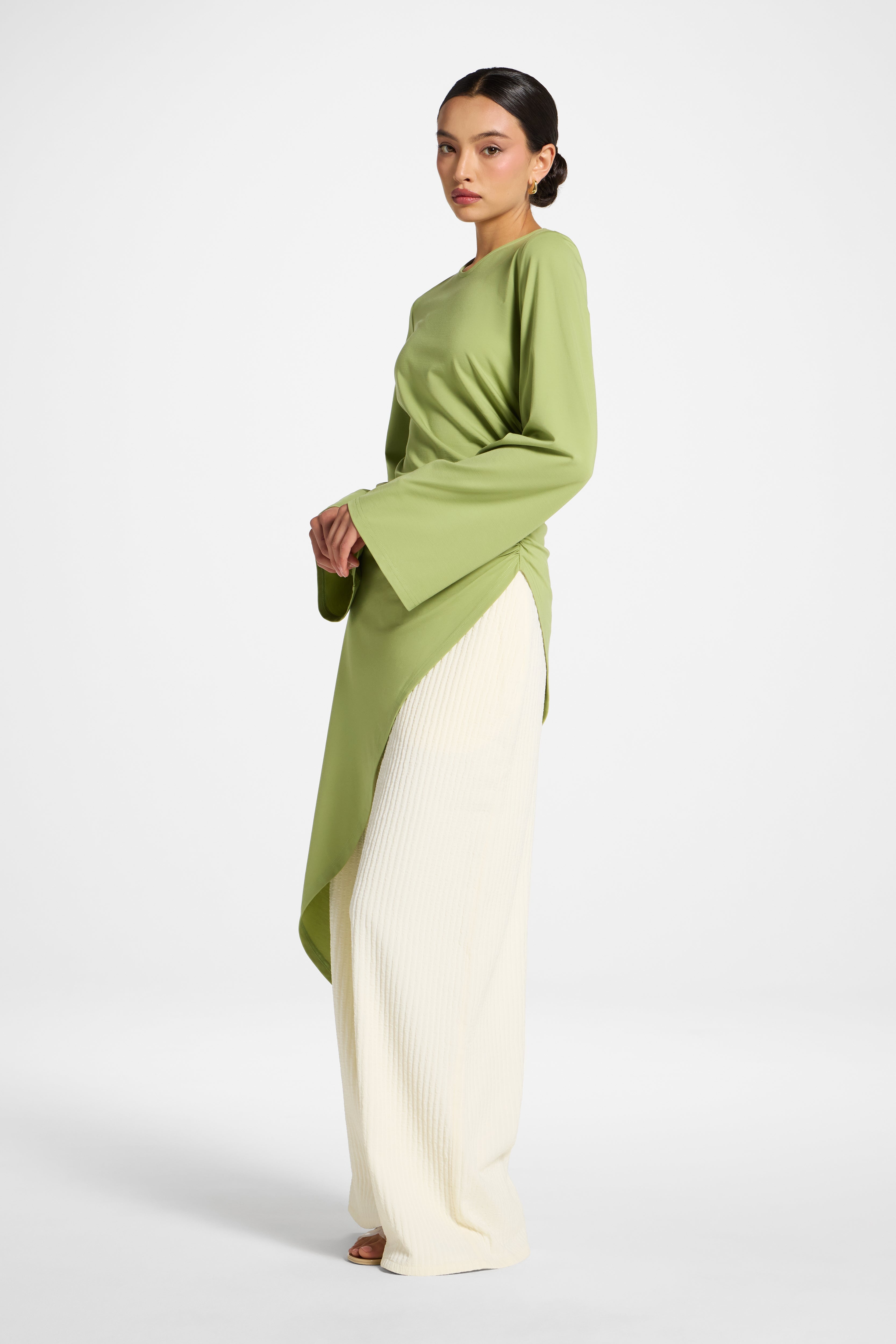 Midi Tunic Top - Kiwi Abayas Veiled