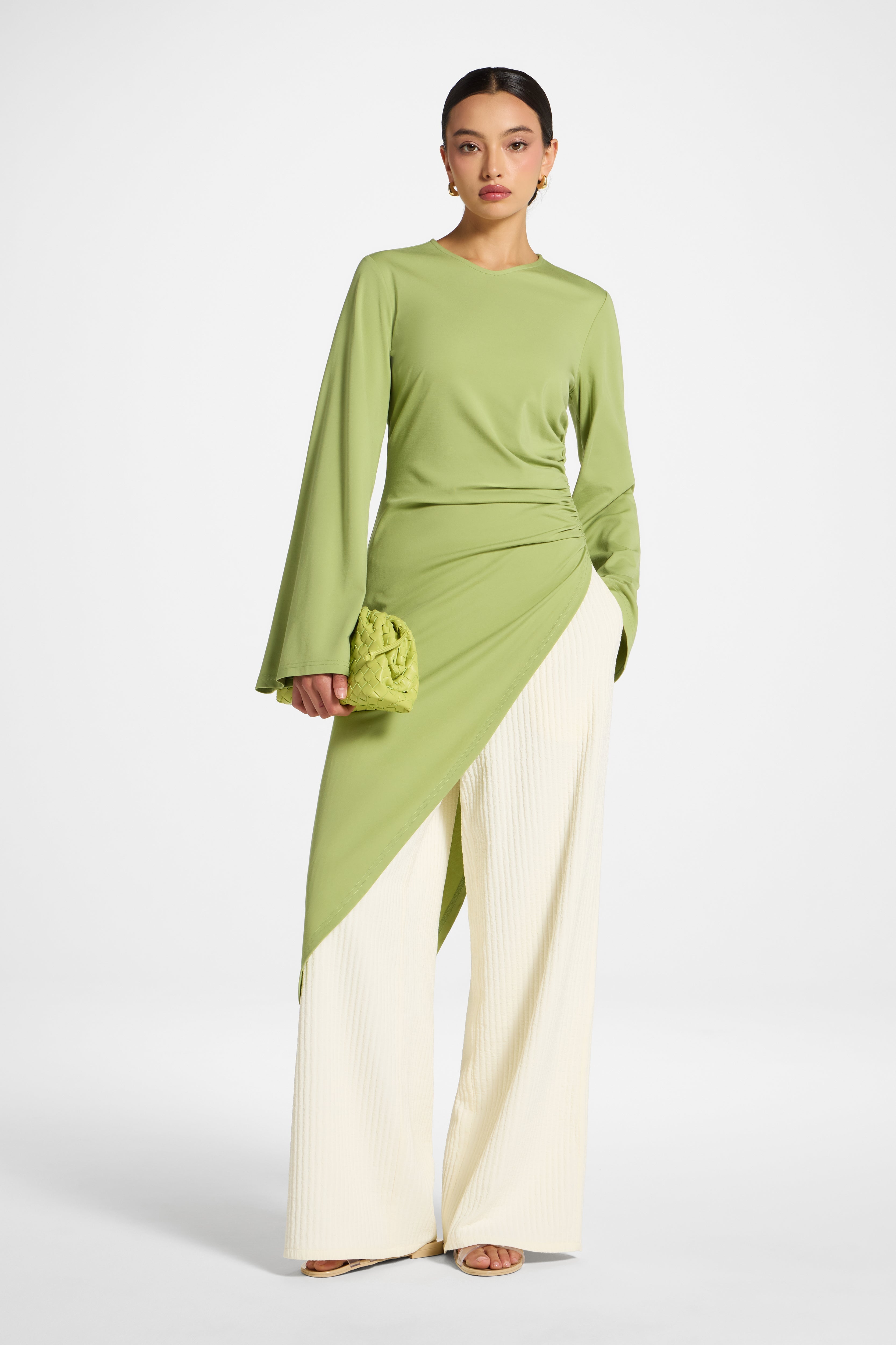 Midi Tunic Top - Kiwi Abayas Veiled