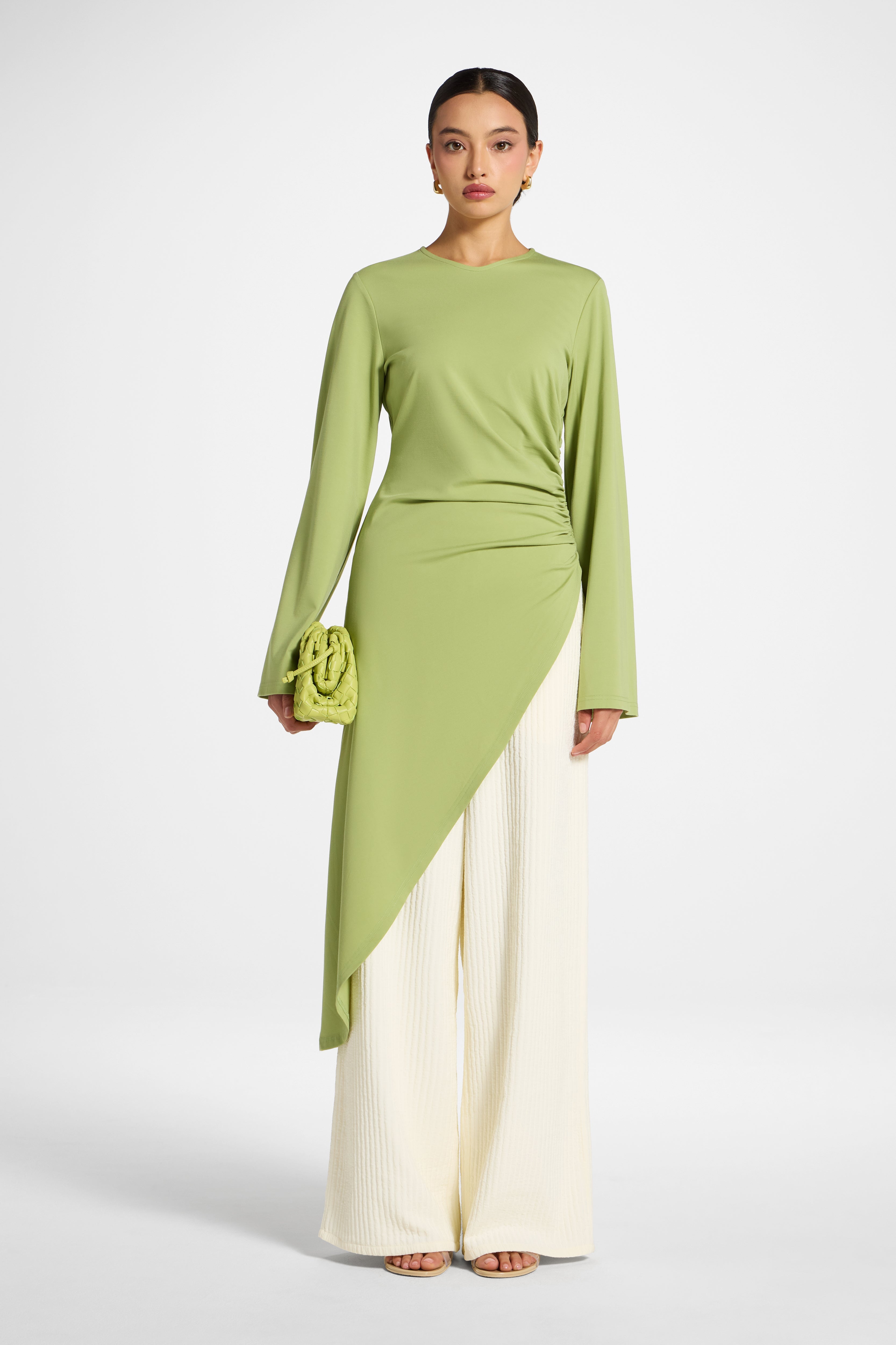 Midi Tunic Top - Kiwi Abayas Veiled
