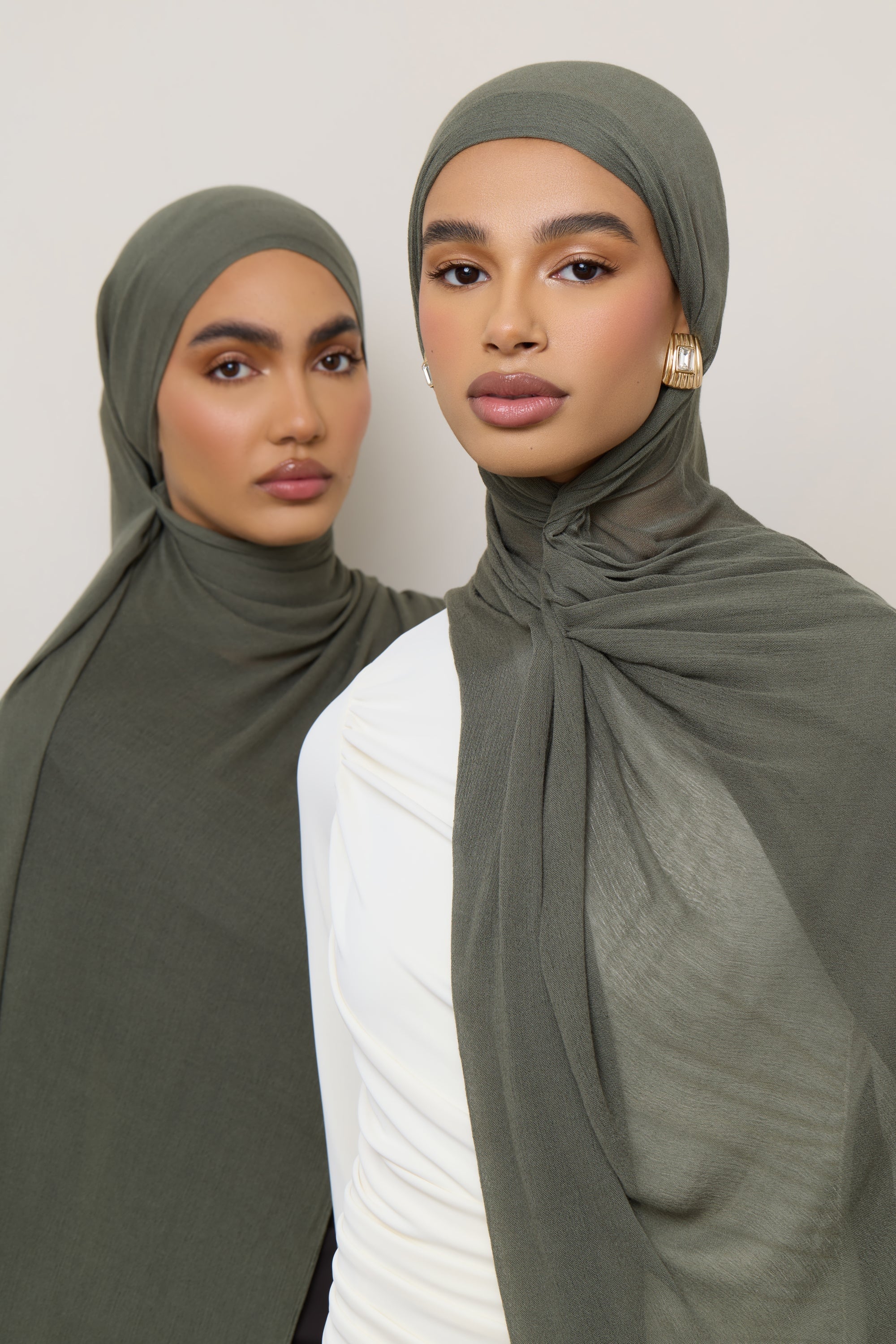 Modal Crinkle Hijab - Kalamata Hijabs Veiled