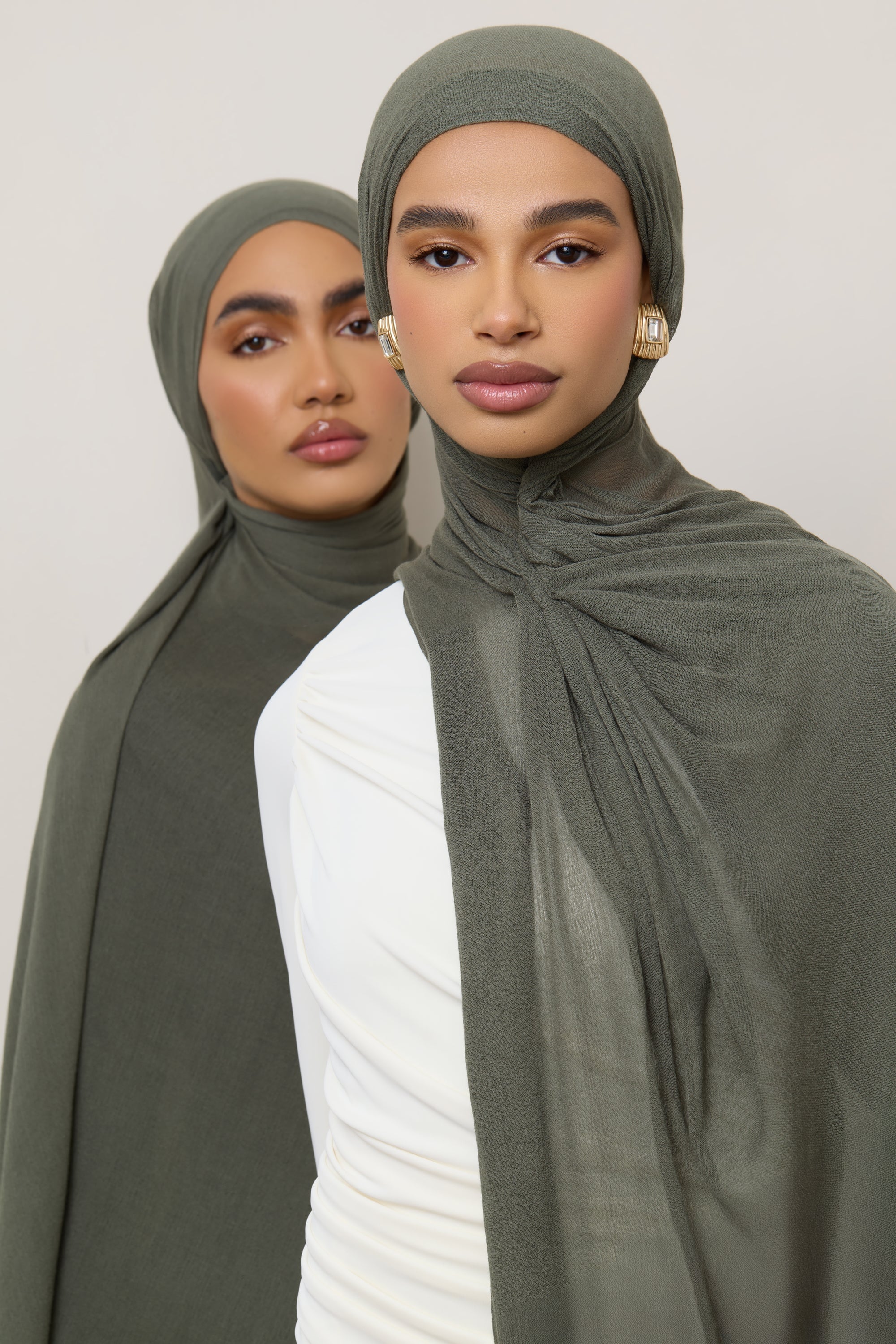Modal Crinkle Hijab - Kalamata Hijabs Veiled