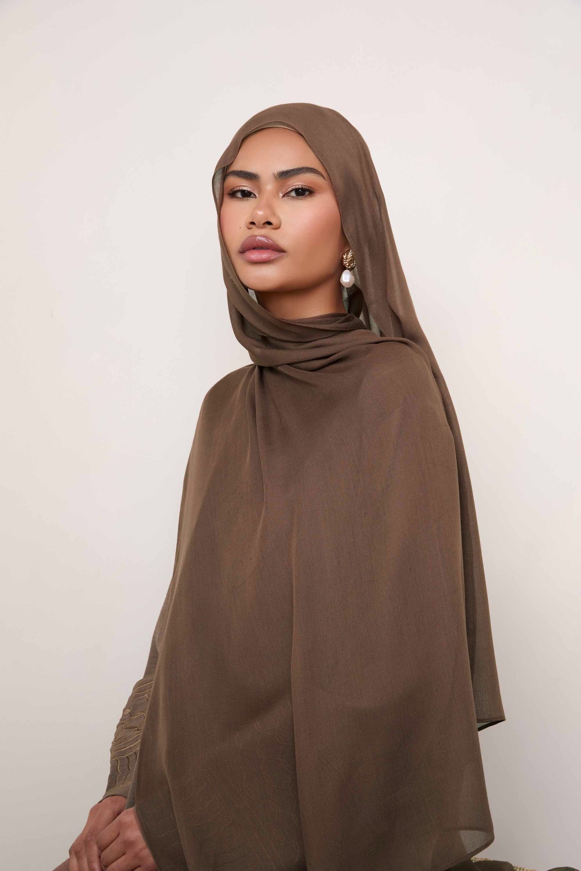 Modal Hijab - Acorn Hijabs Veiled