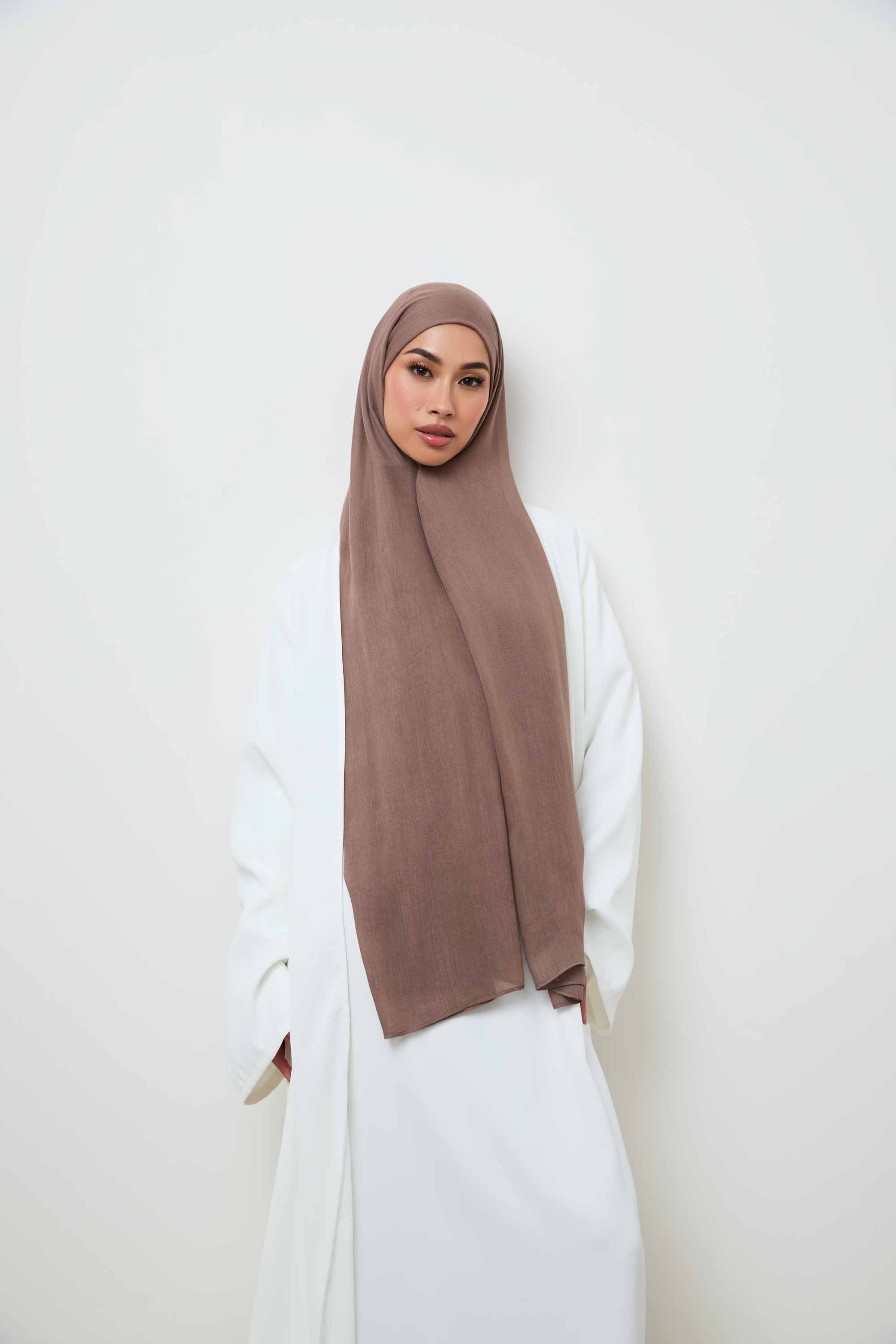 Modal Hijab - Almond Butter Veiled