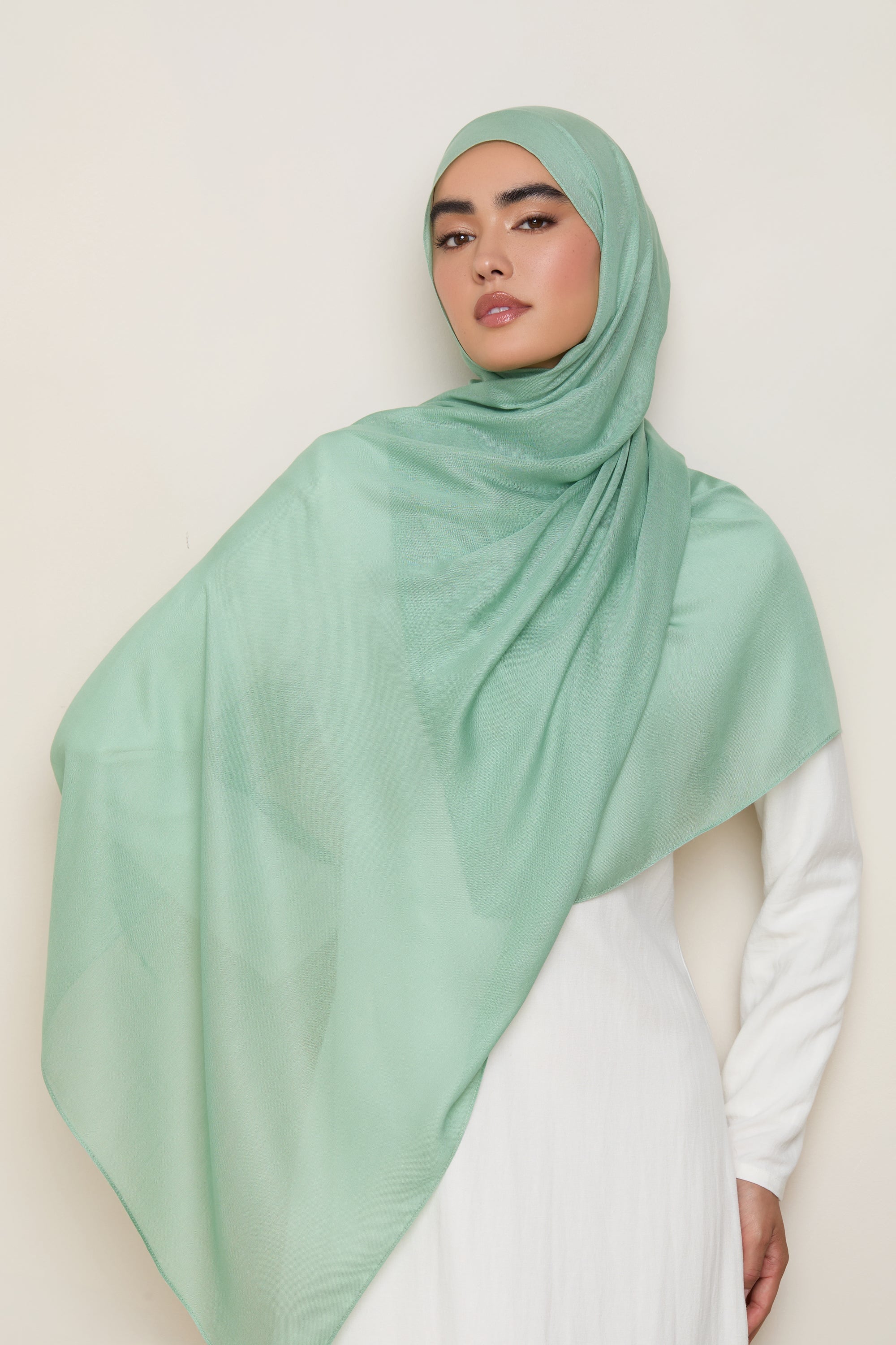 Modal Hijab - Aspen Green Hijabs Veiled