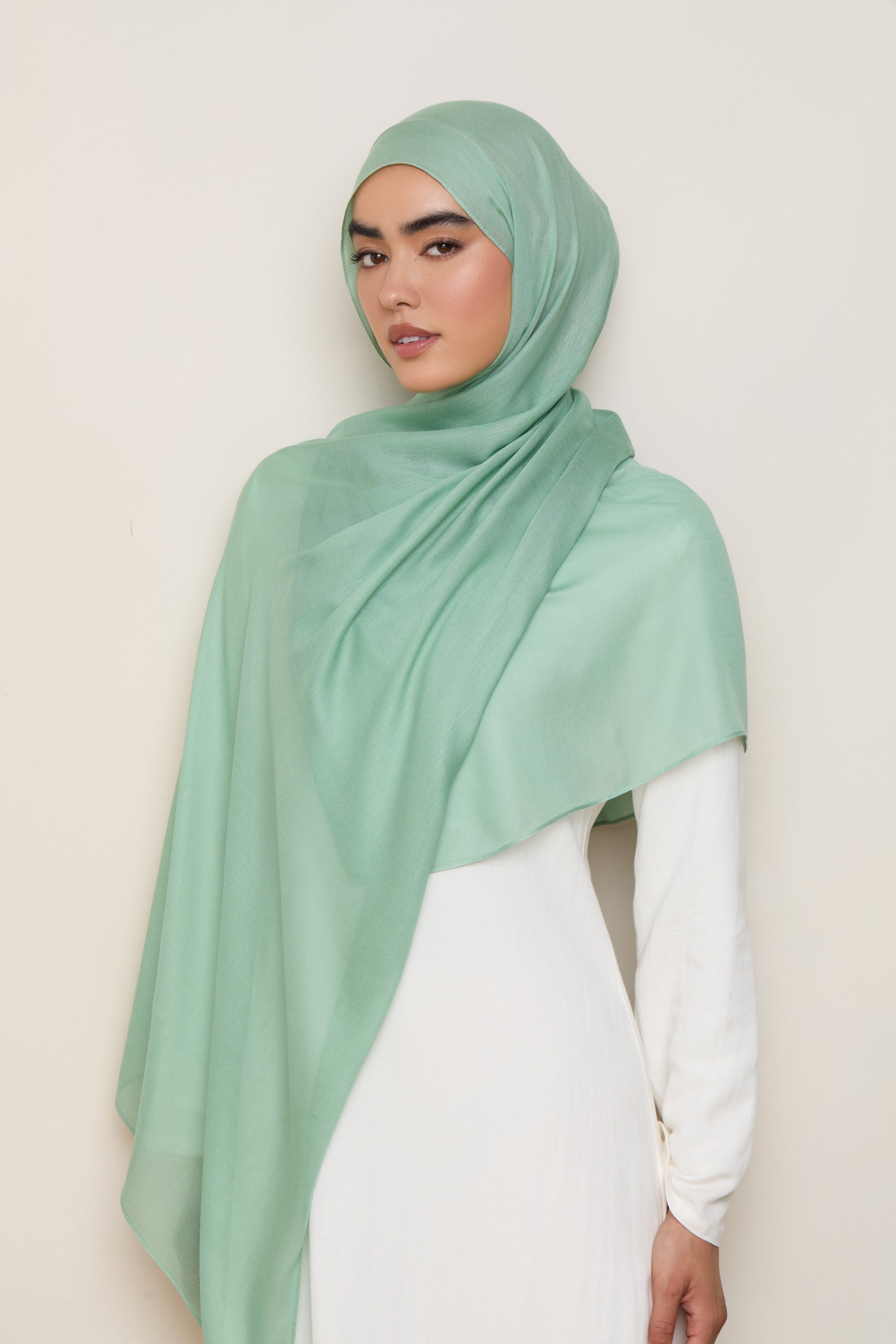 Modal Hijab - Aspen Green Hijabs Veiled