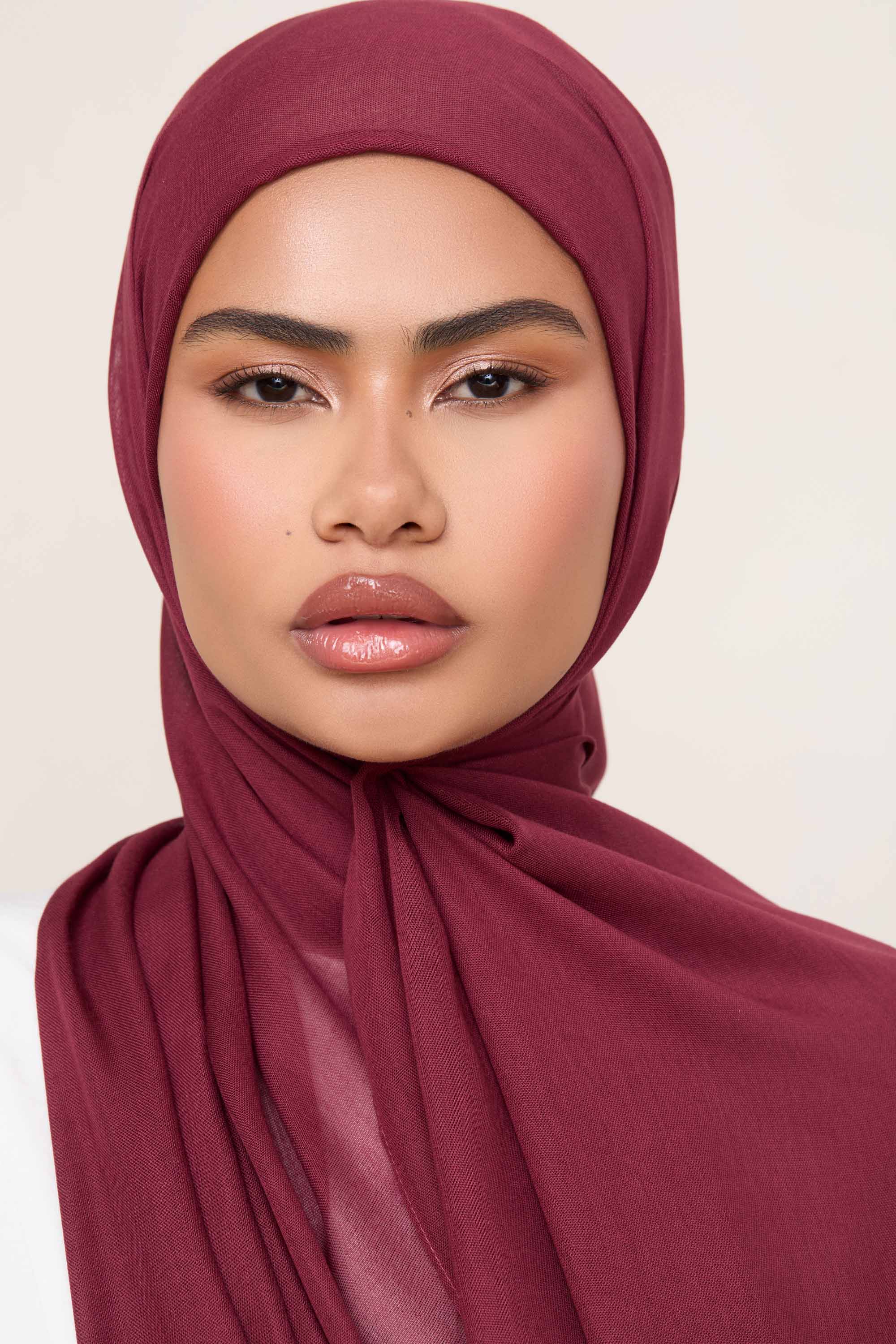 Modal Hijab - Cabernet Hijabs Veiled