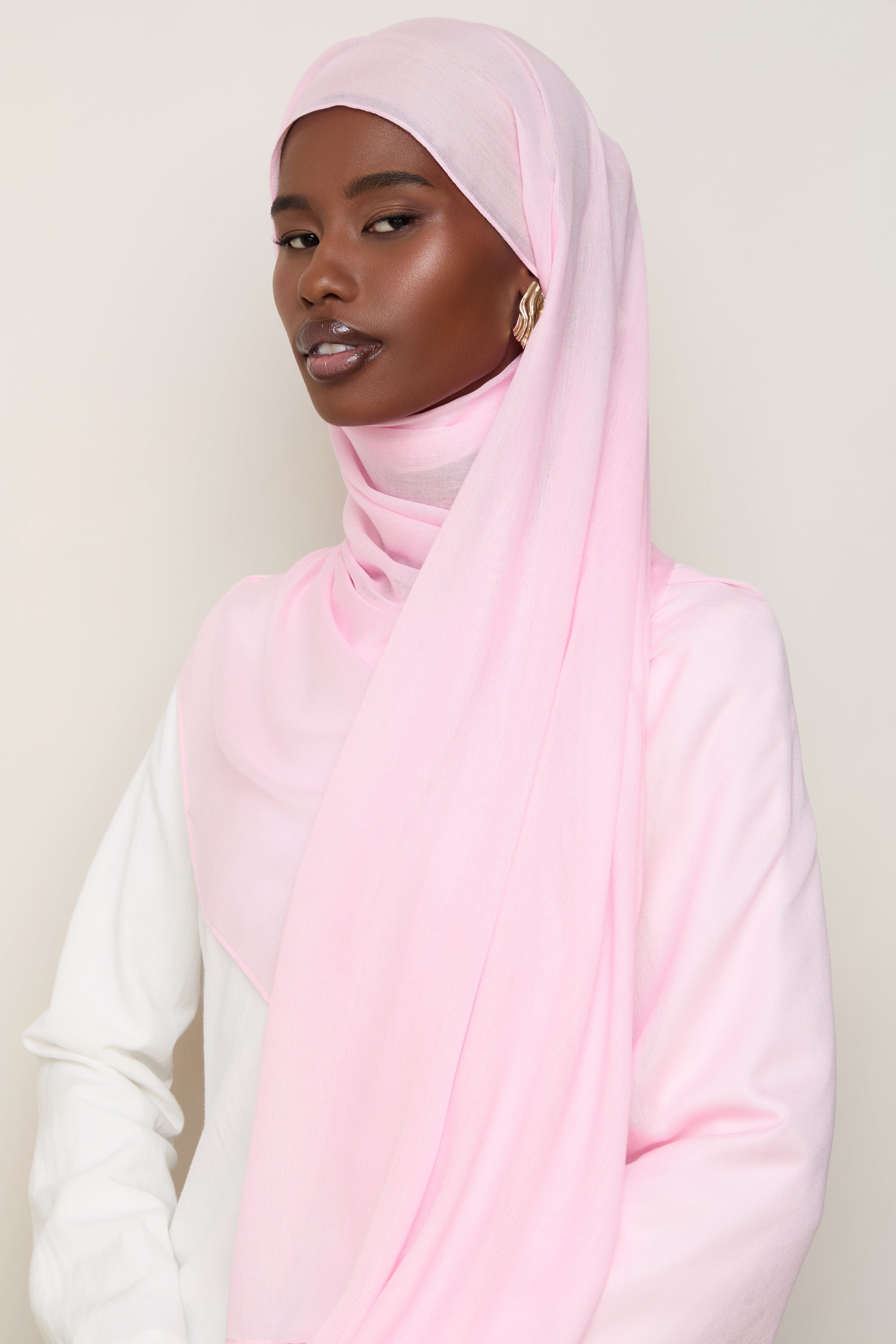 Modal Hijab - Cameo Pink Hijabs Veiled