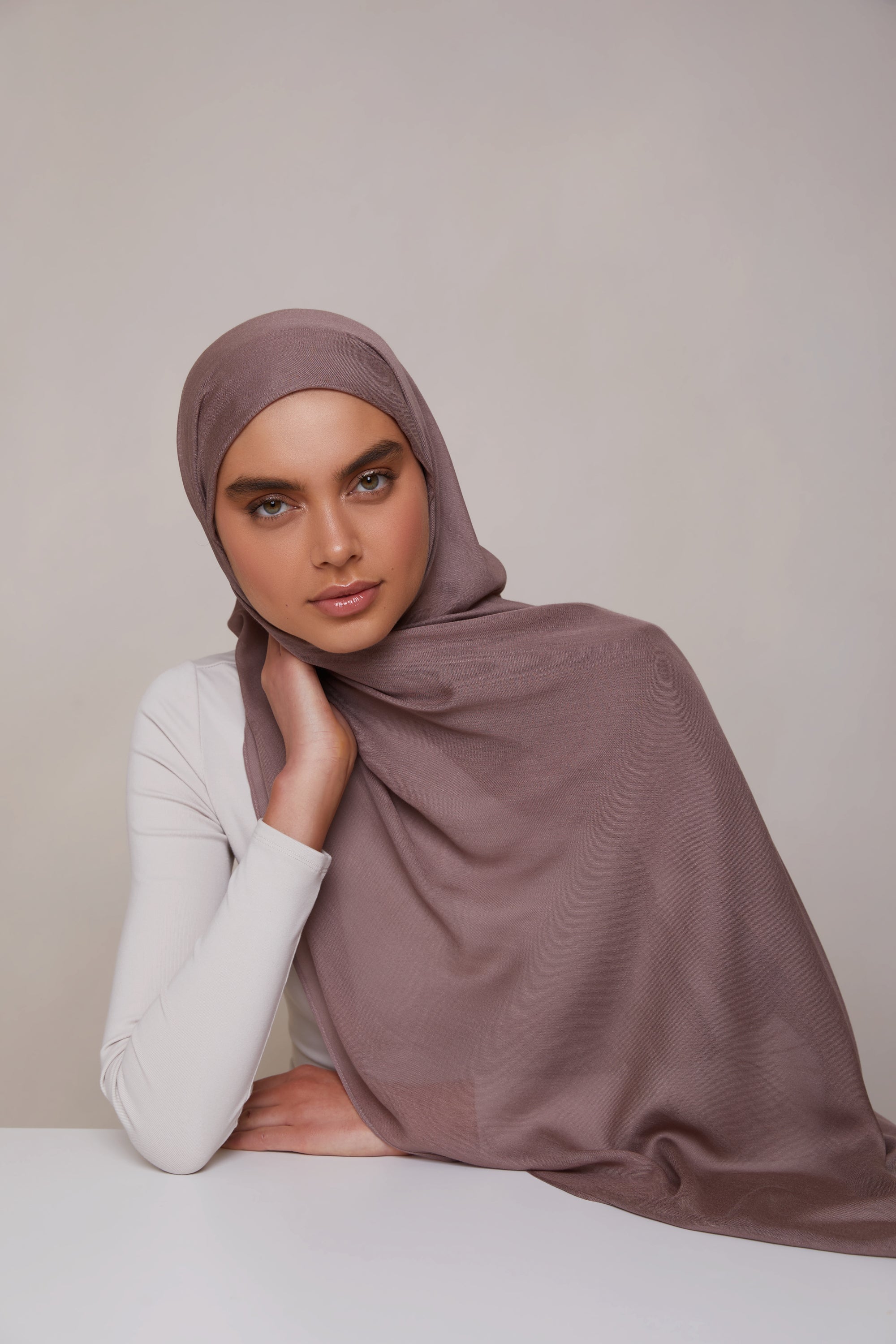 Modal Hijab - Deep Taupe saigonodysseyhotel 