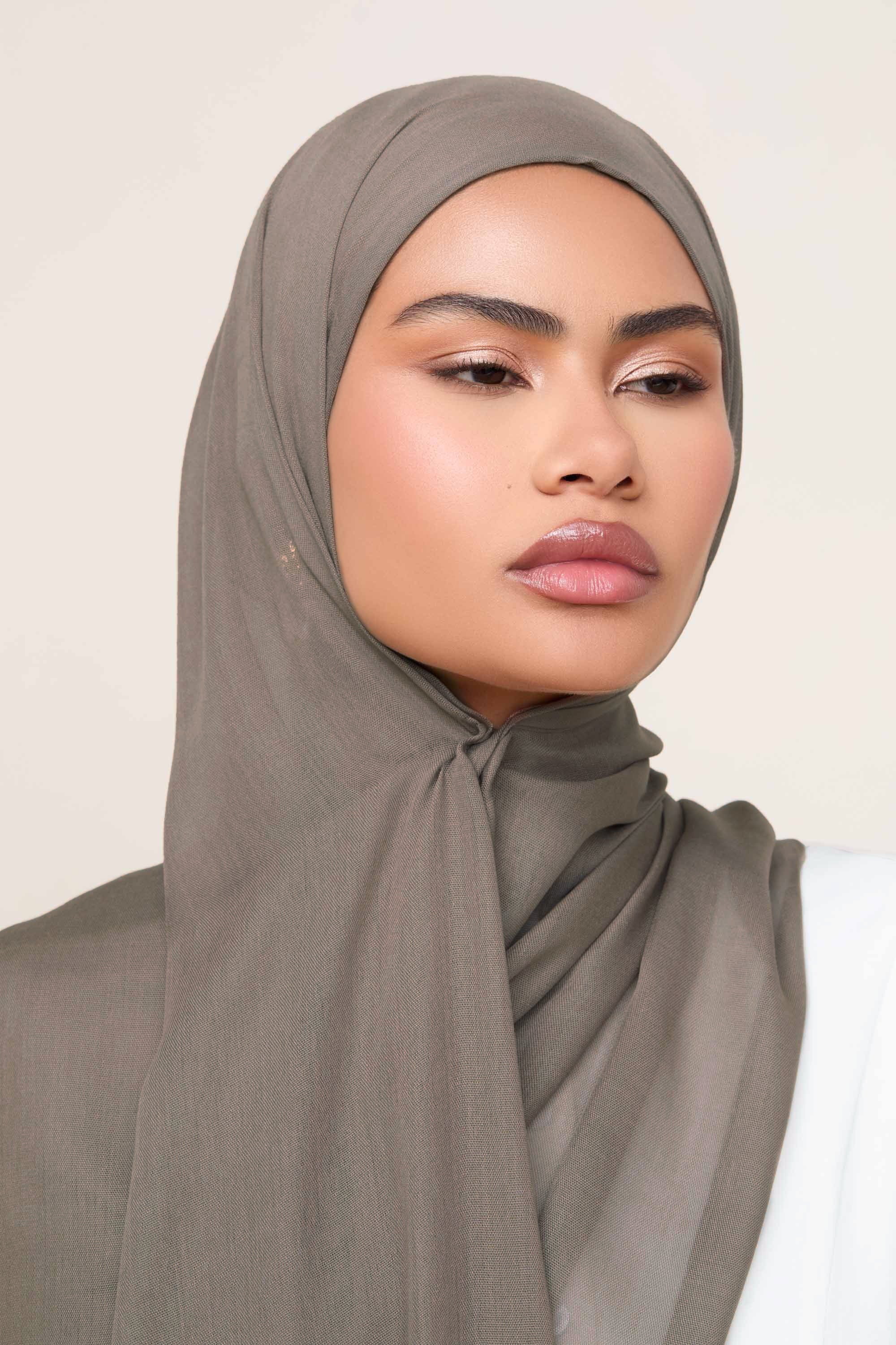 Modal Hijab - Fossil Hijabs Veiled