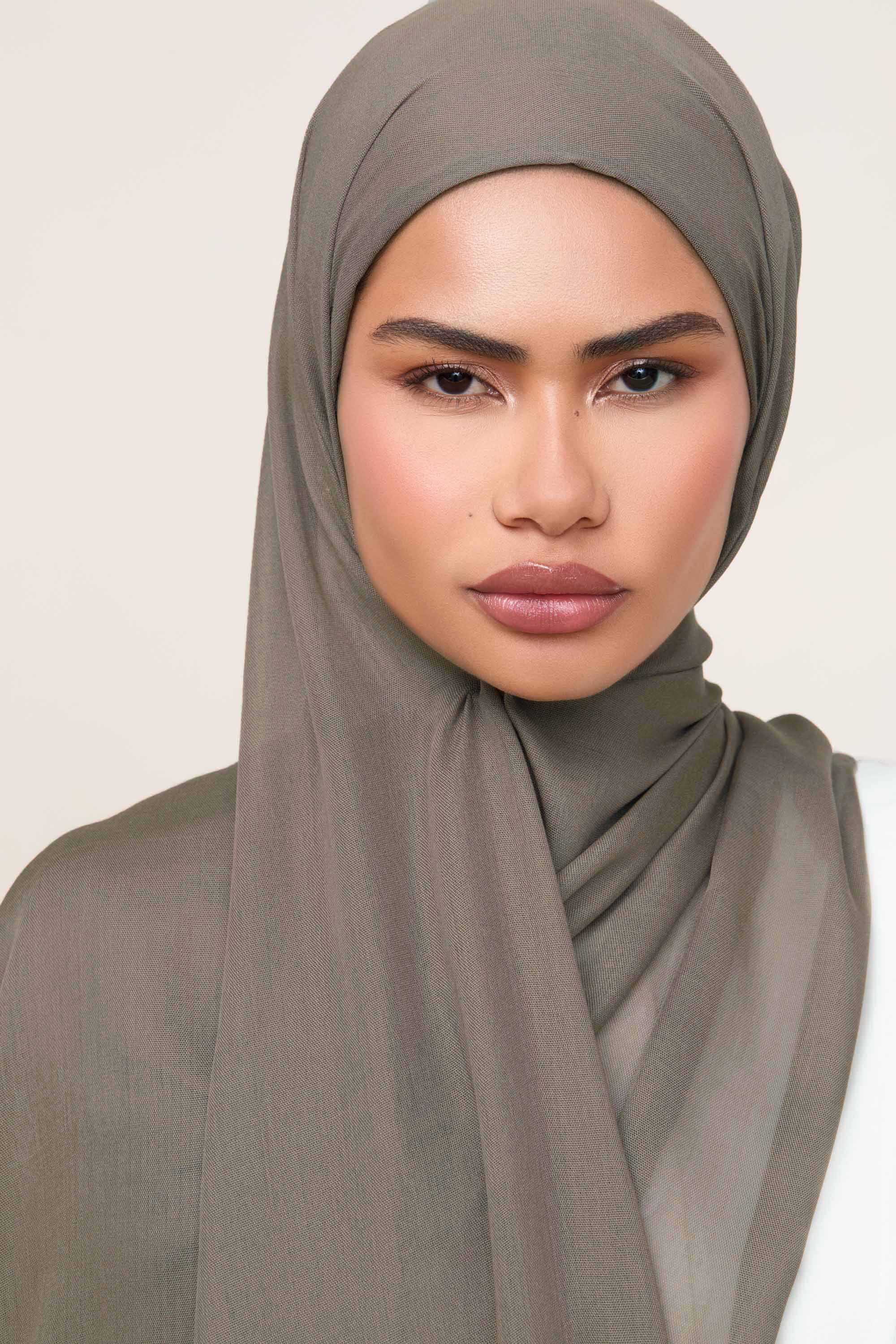 Modal Hijab - Fossil Hijabs Veiled