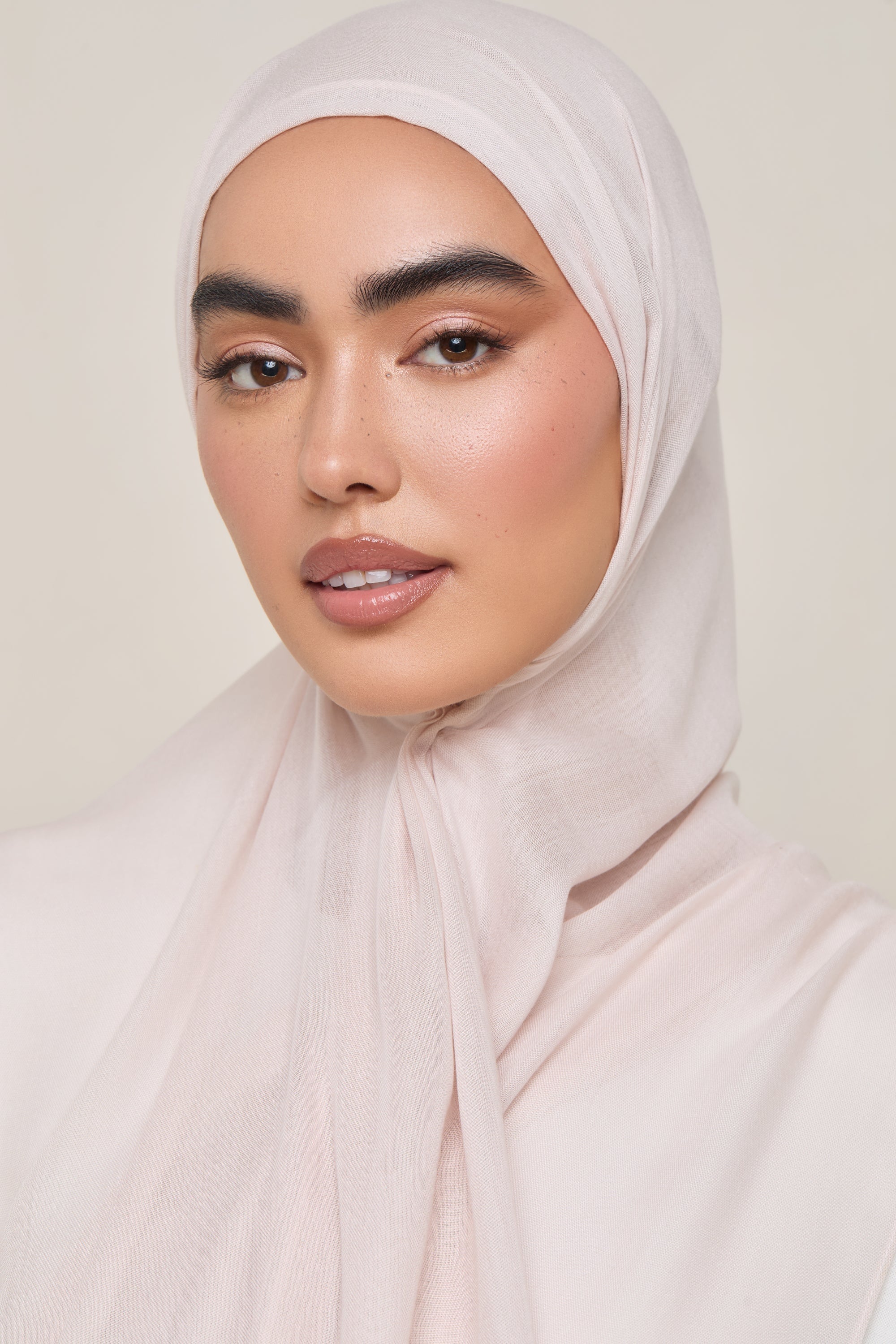Modal Hijab - Grey Lilac Hijabs Veiled