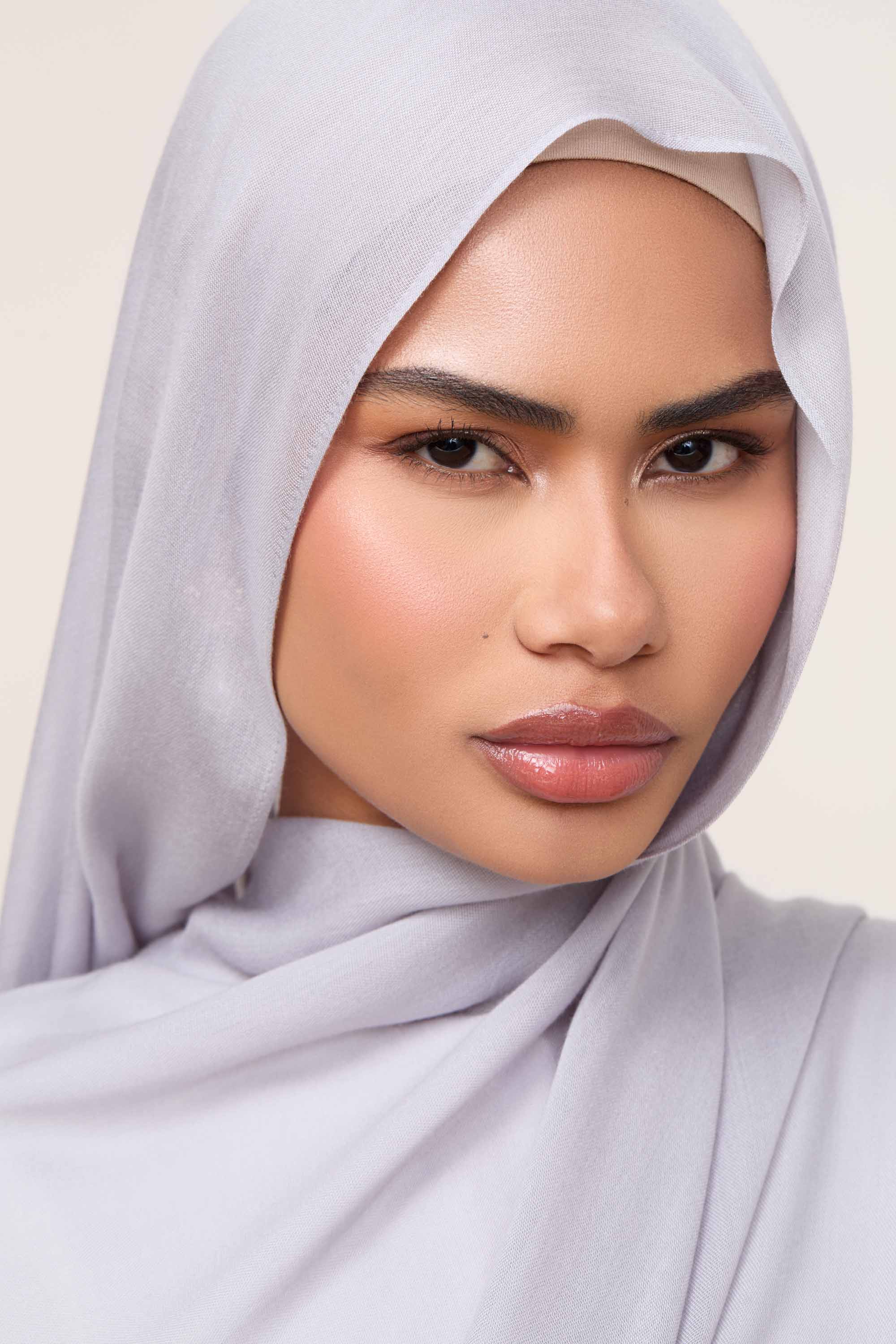 Modal Hijab - Grey Stone Hijabs Veiled