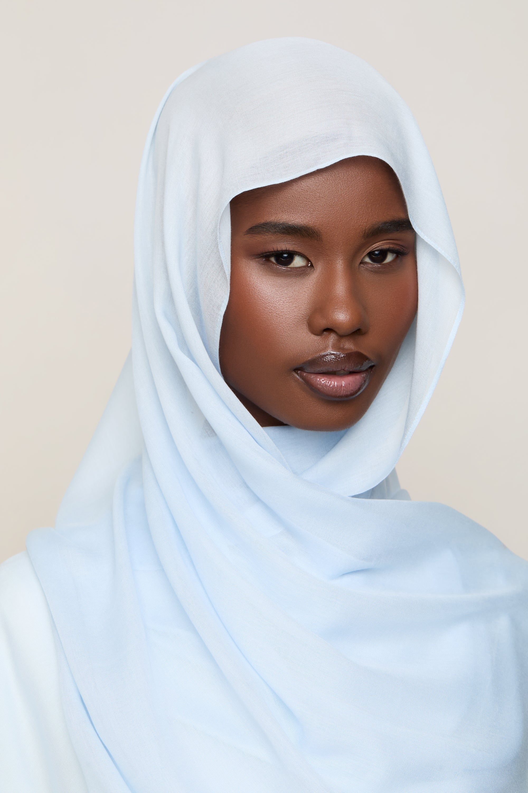 Modal Hijab - Illusion Blue Hijabs Veiled