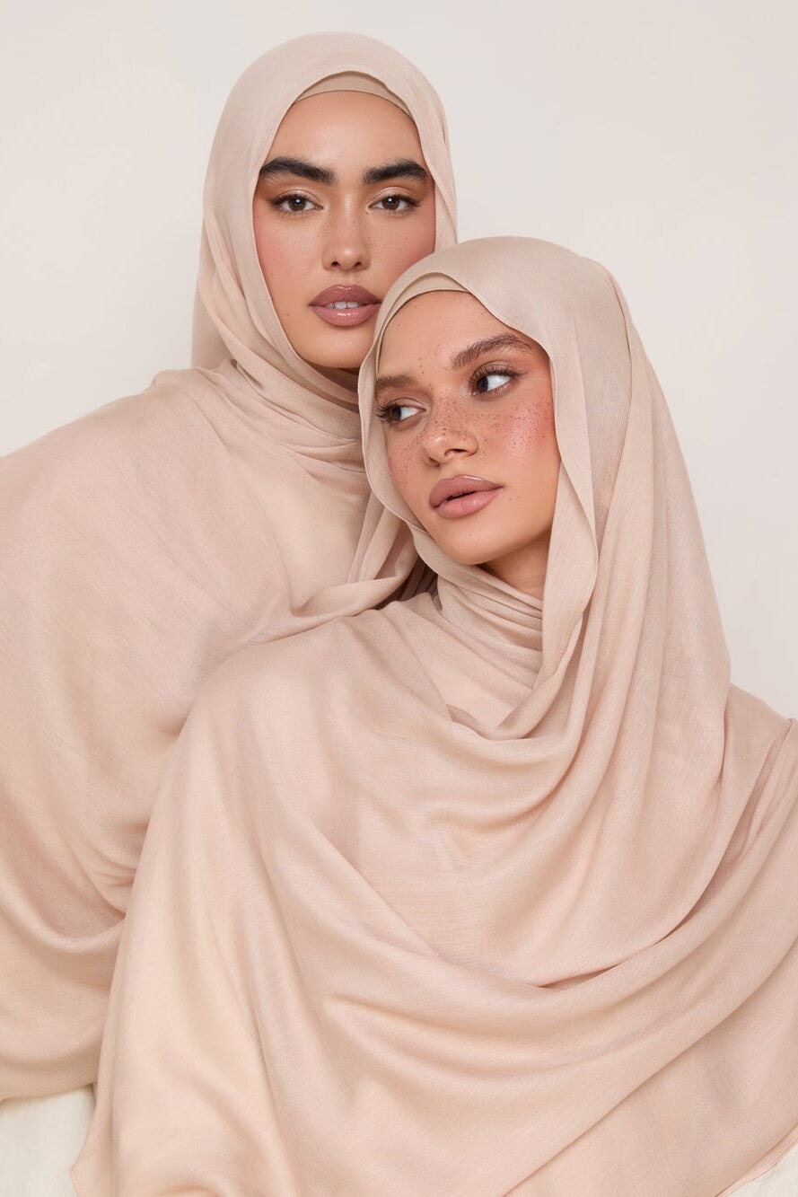 Modal Hijab - Light Sand Hijabs Veiled