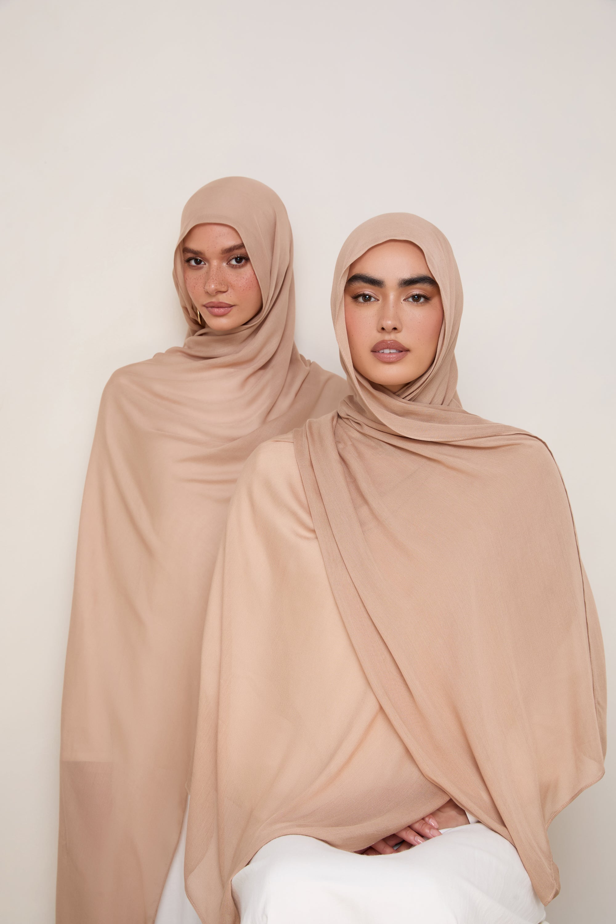 Modal Hijab - Natural Hijabs Veiled