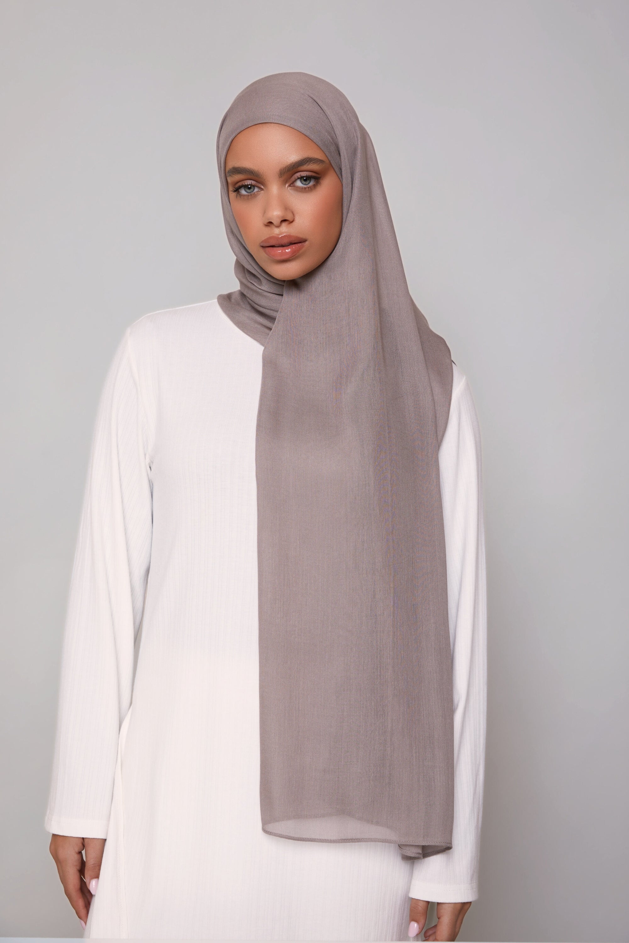 Modal Hijab - Pebble Veiled