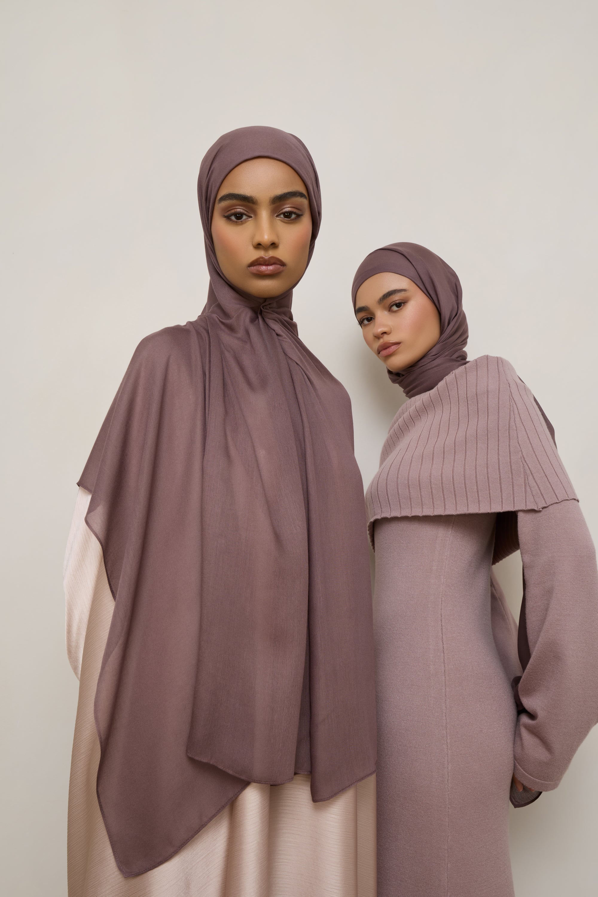 Modal Hijab - Peppercorn Hijabs Veiled