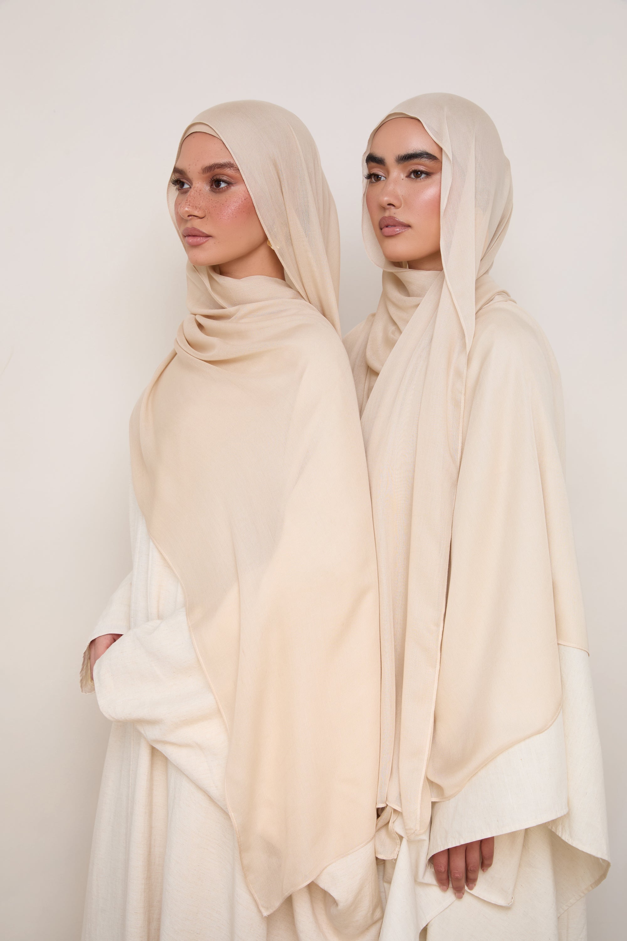 Modal Hijab - Stone Hijabs Veiled