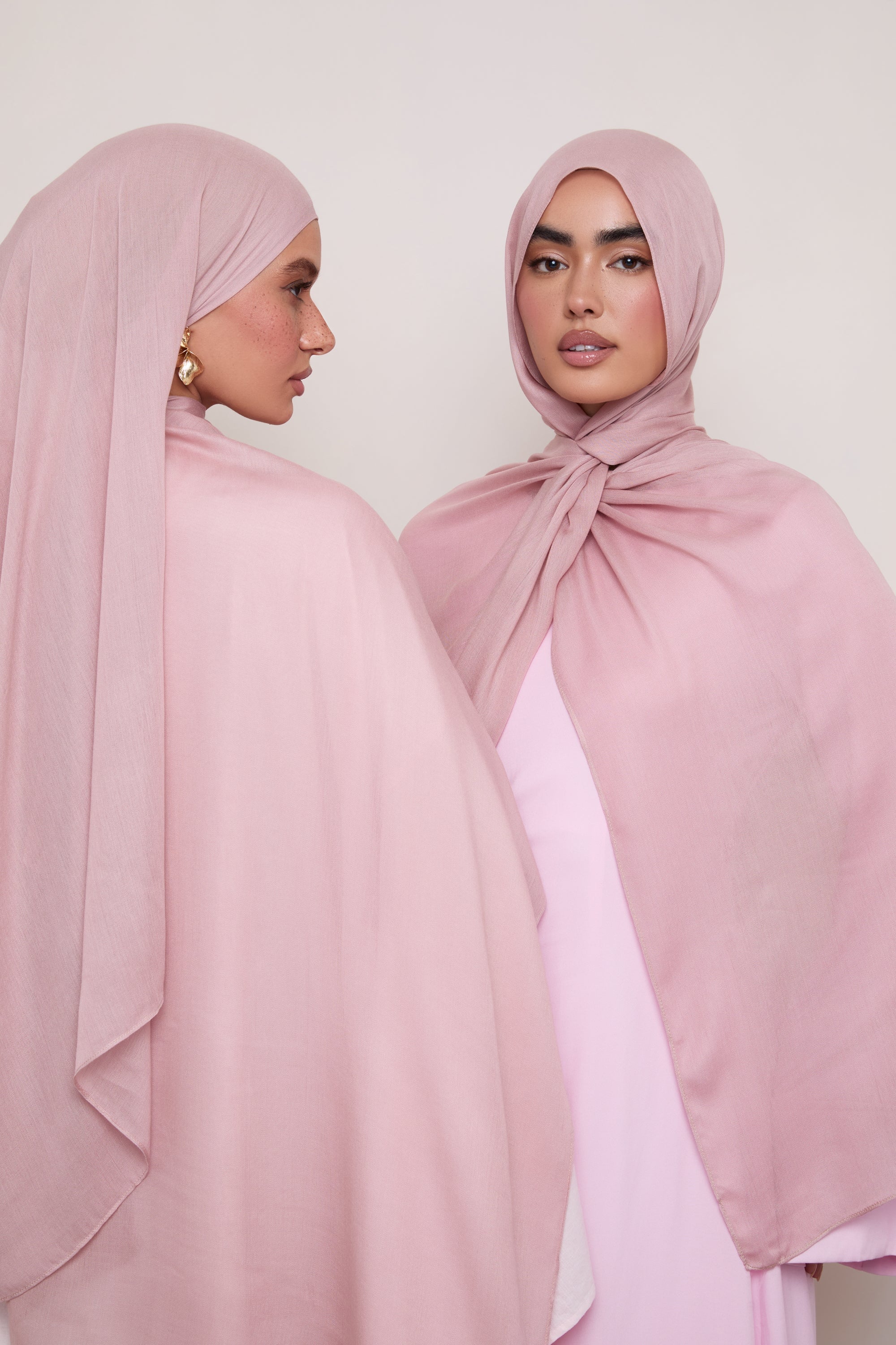 Modal Hijab - Woodrose Hijabs Veiled