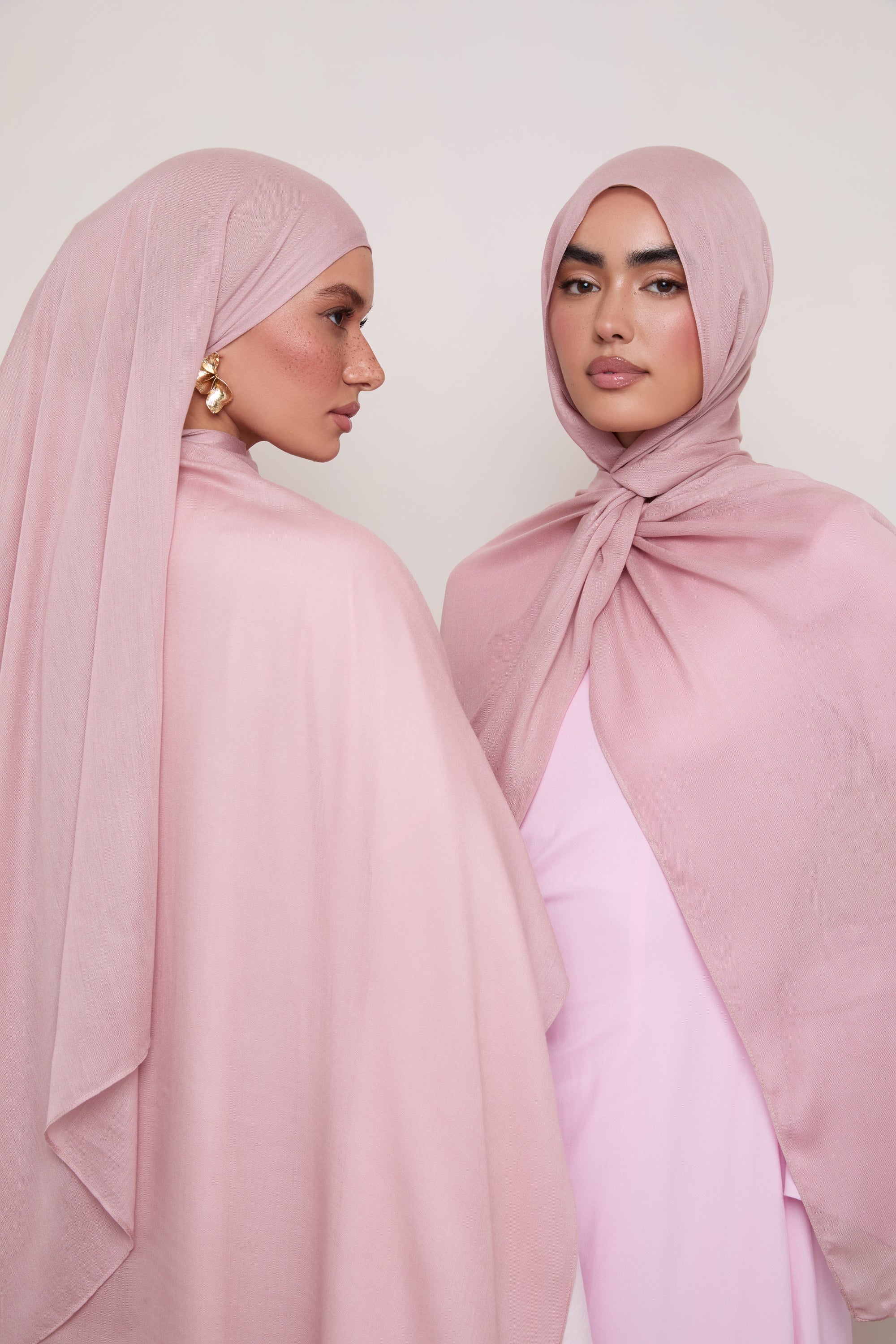 Modal Hijab - Woodrose Hijabs Veiled