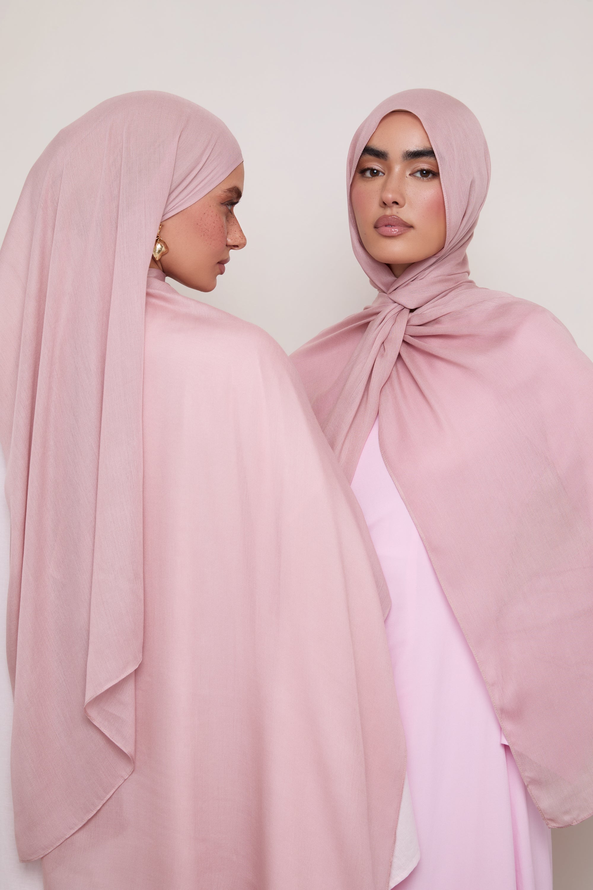Modal Hijab - Woodrose Hijabs Veiled