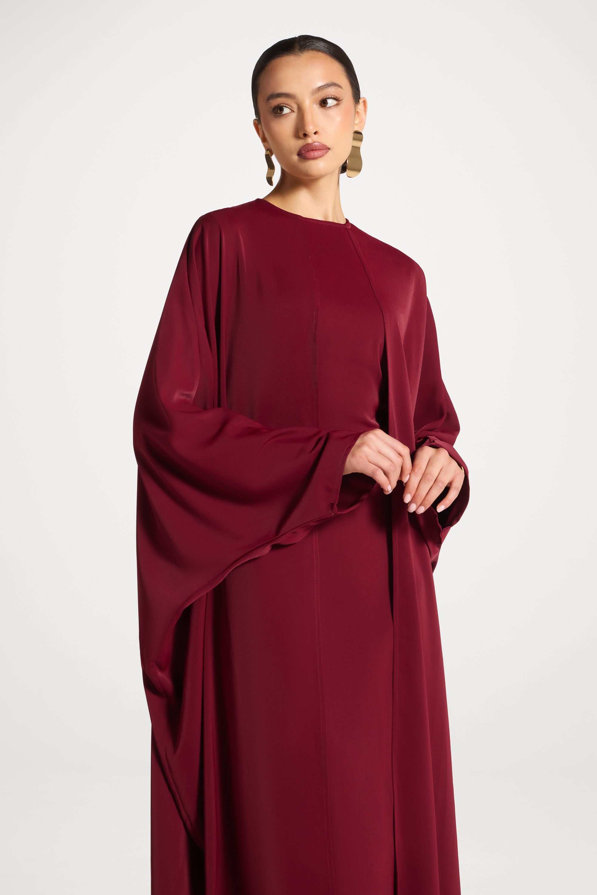 Nadine Maxi Dress - Pomegranate Abayas Veiled