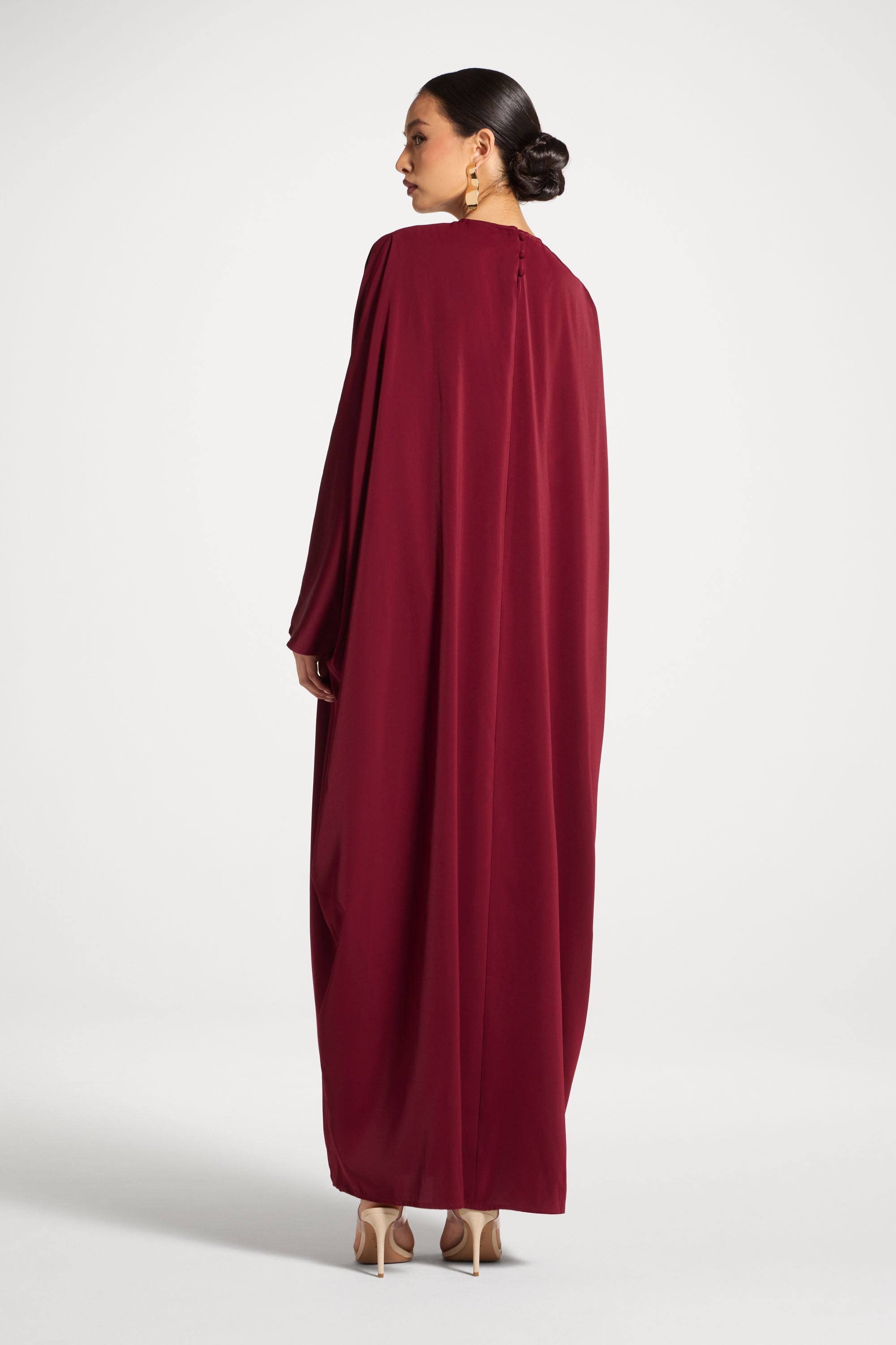 Nadine Maxi Dress - Pomegranate Abayas Veiled