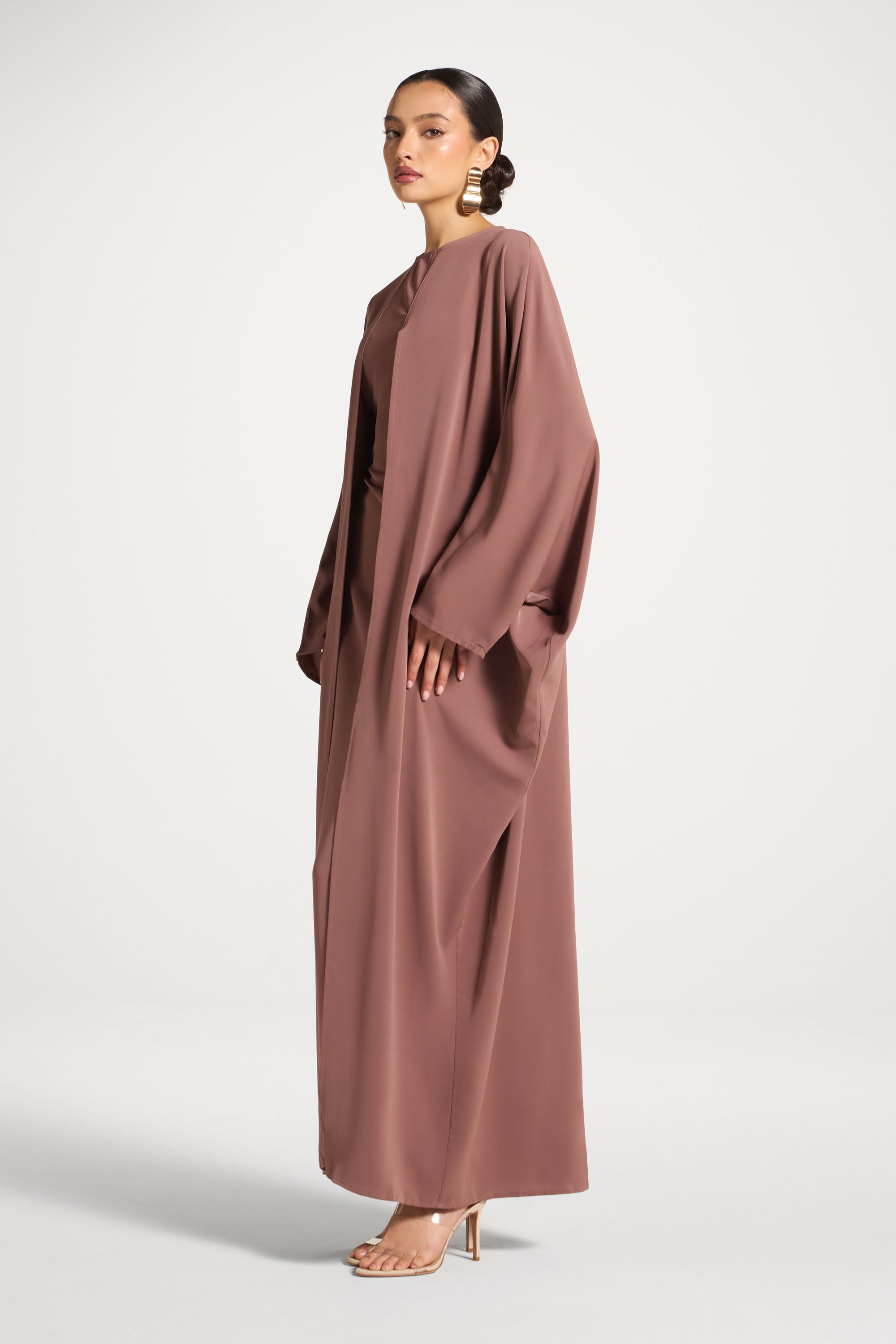 Nadine Maxi Dress - Wild Mushroom Abayas Veiled