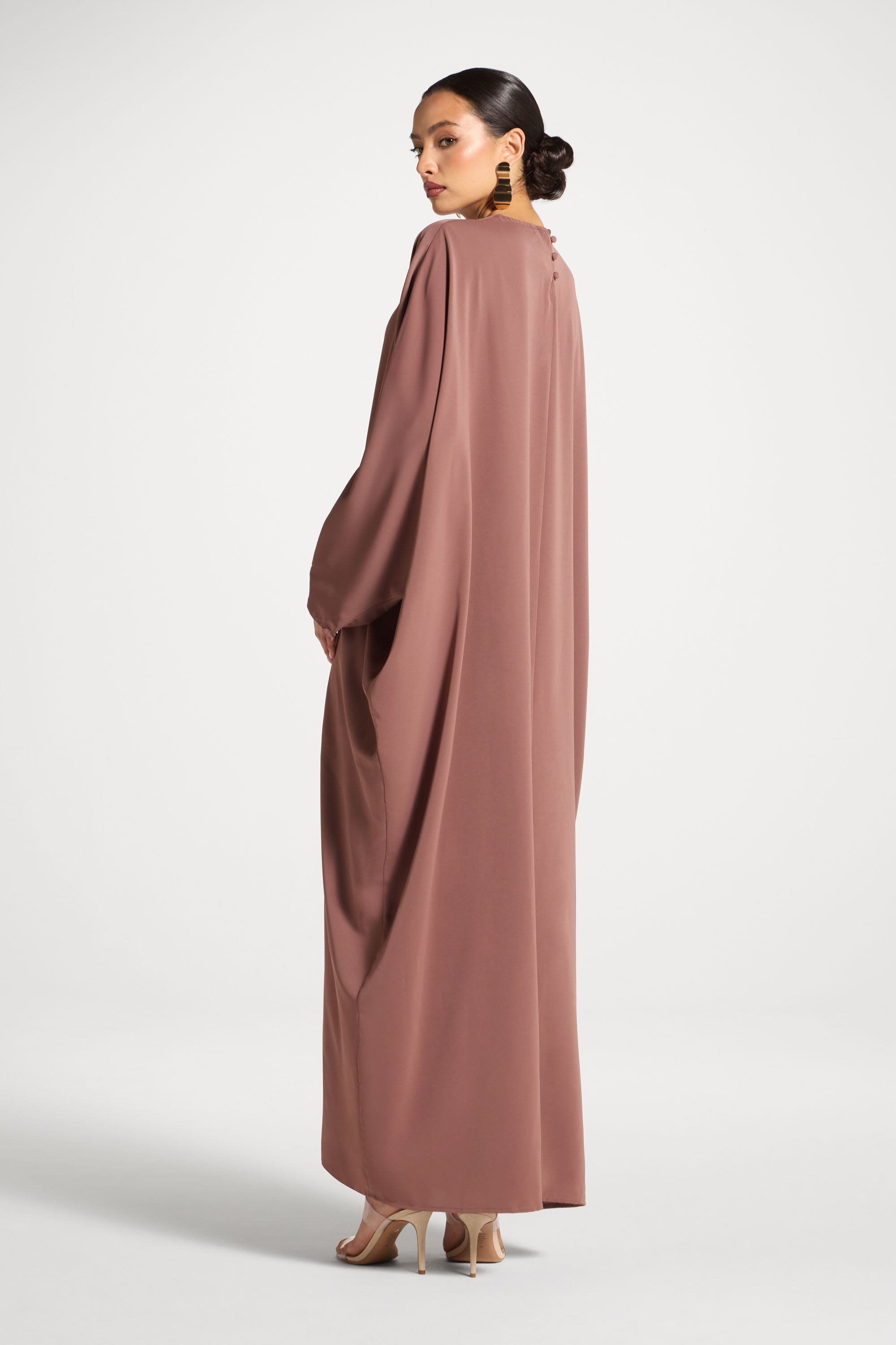 Nadine Maxi Dress - Wild Mushroom Abayas Veiled