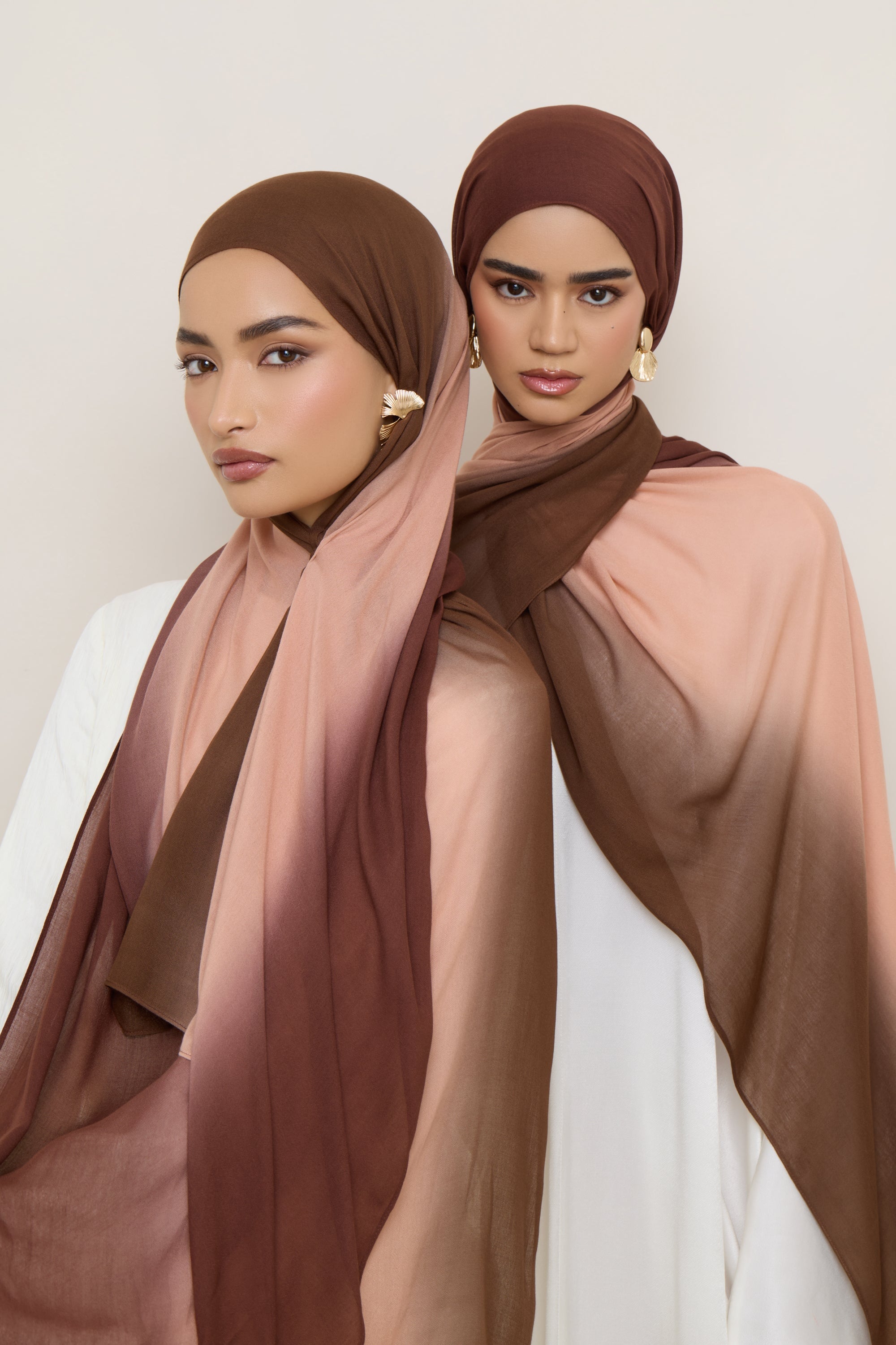 Ombre Modal Hijab - Andorra Hijabs Veiled