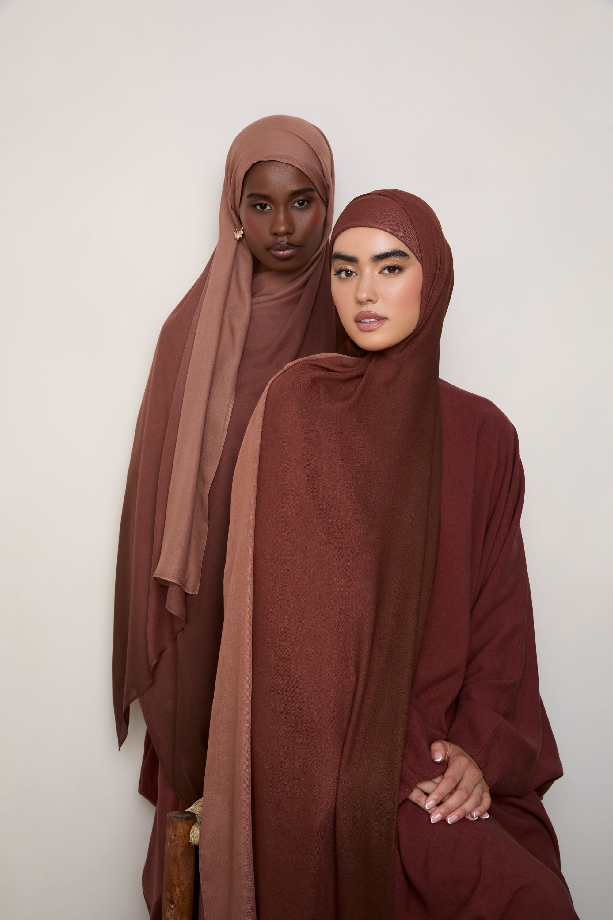 Ombre Modal Hijab - Baltic Amber Hijabs Veiled
