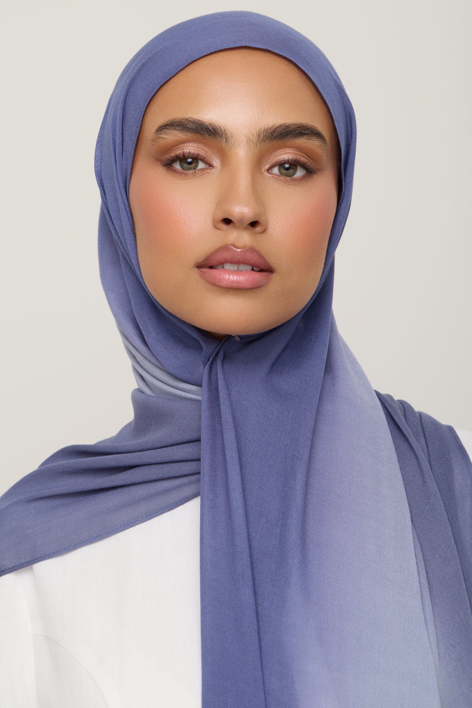 Ombre Modal Hijab - Granite Hijab Veiled
