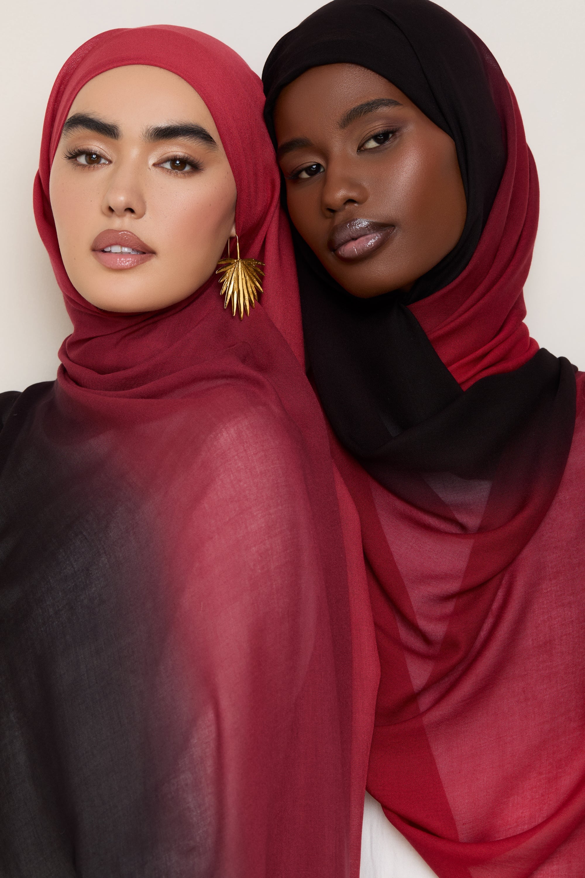 Ombre Modal Hijab - Lava Falls Hijabs Veiled
