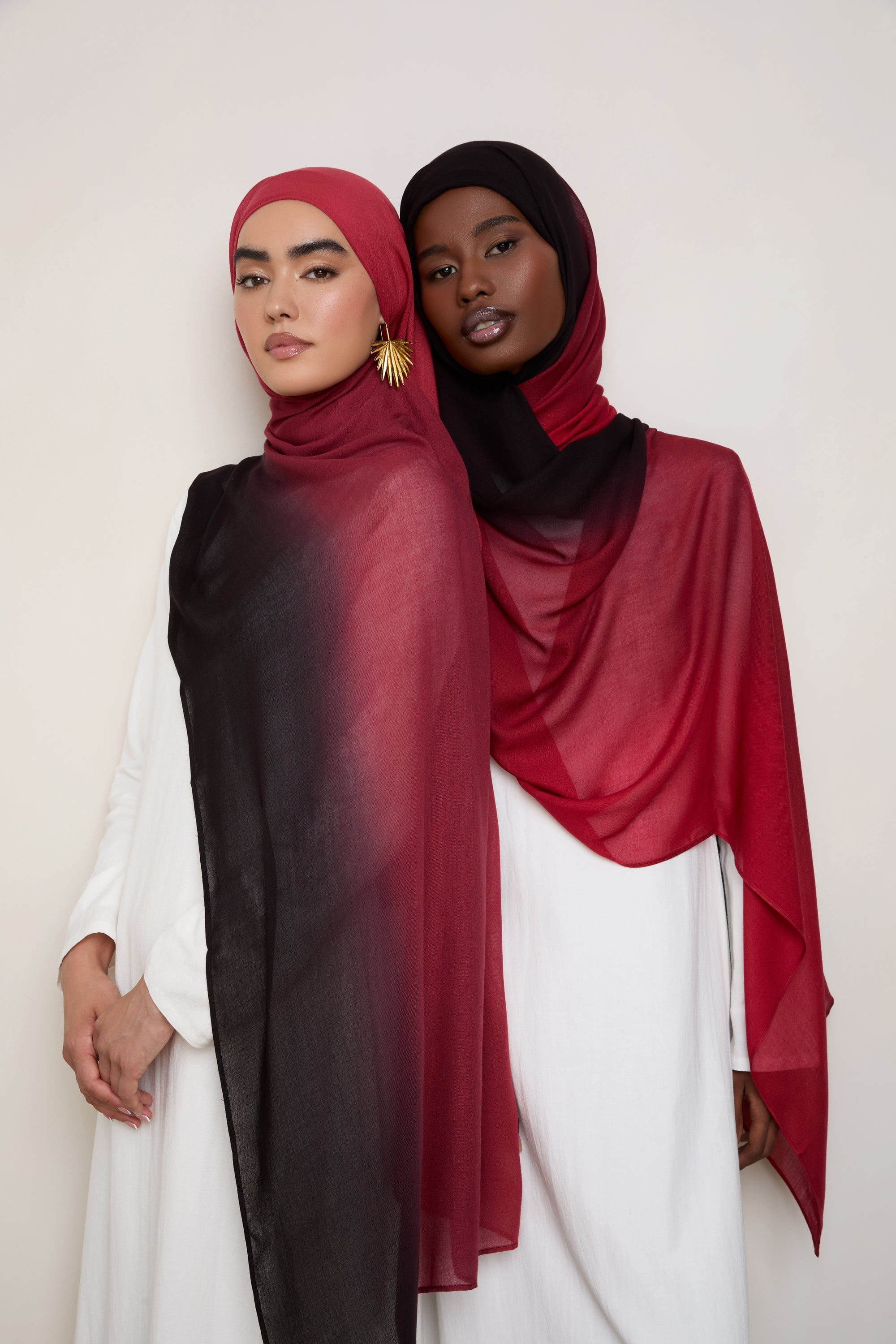 Ombre Modal Hijab - Lava Falls Hijabs Veiled