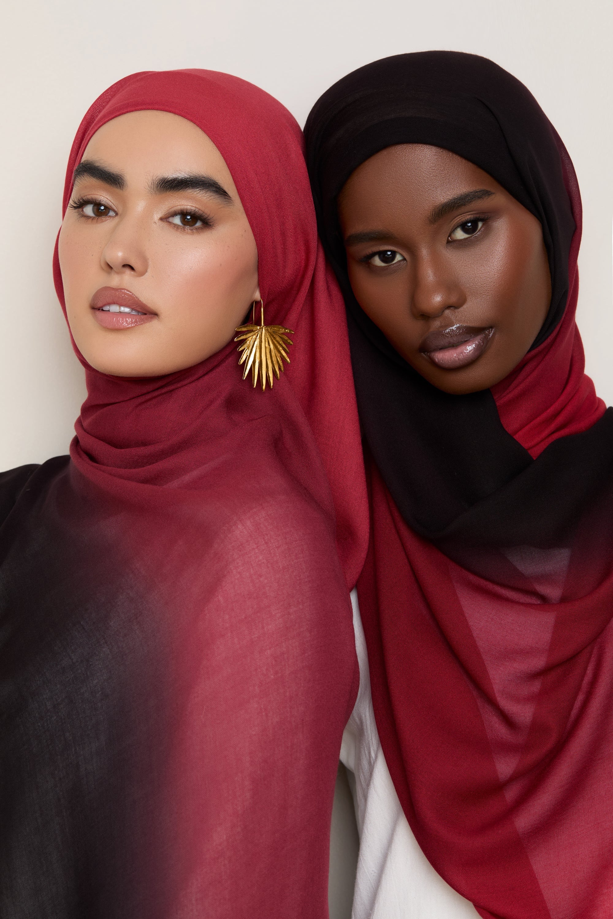 Ombre Modal Hijab - Lava Falls Hijabs Veiled